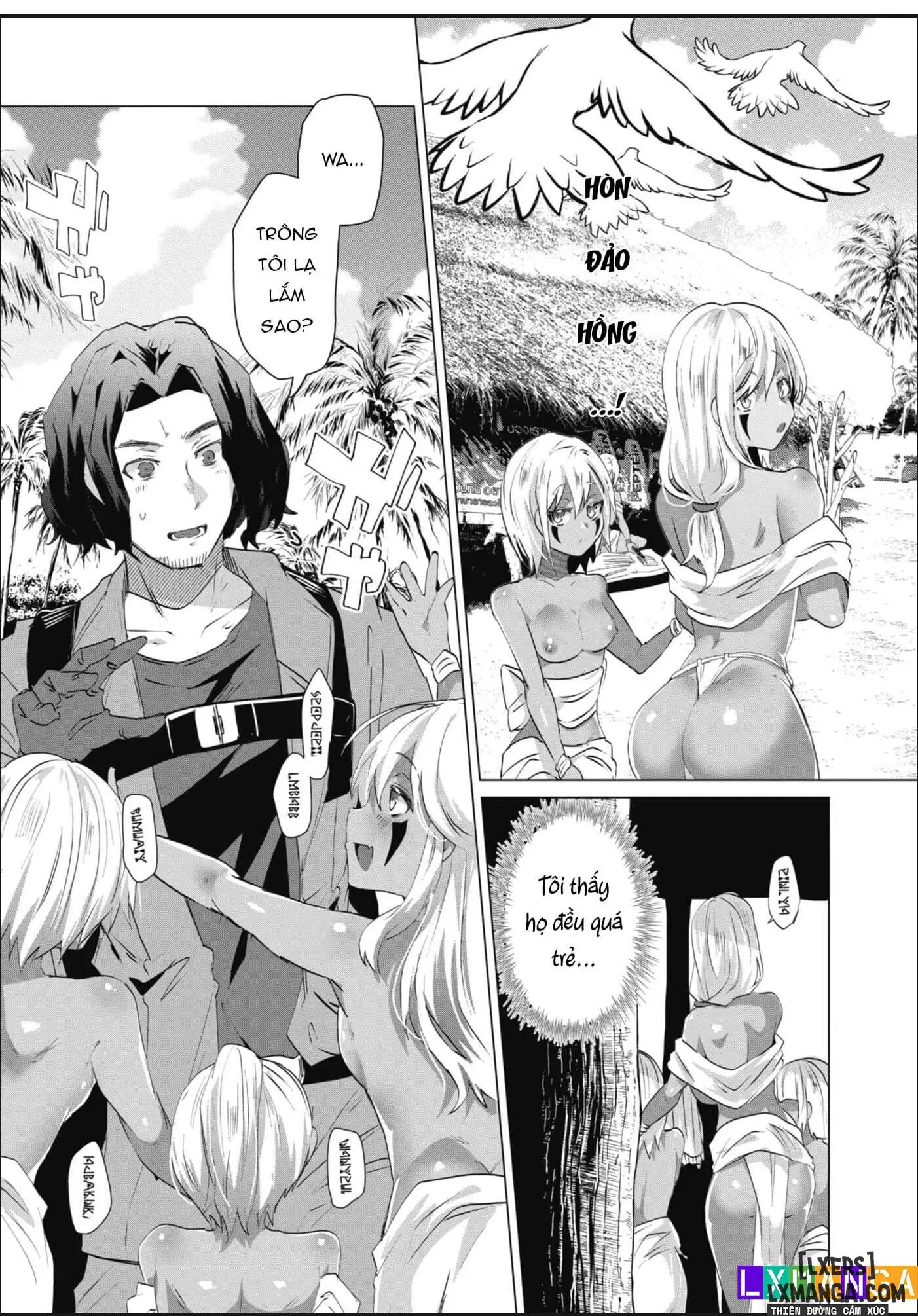 HentaiVN.net - Ảnh 5 - Đảo Harem Cùng Các Gái Da Nâu - Chap 2.