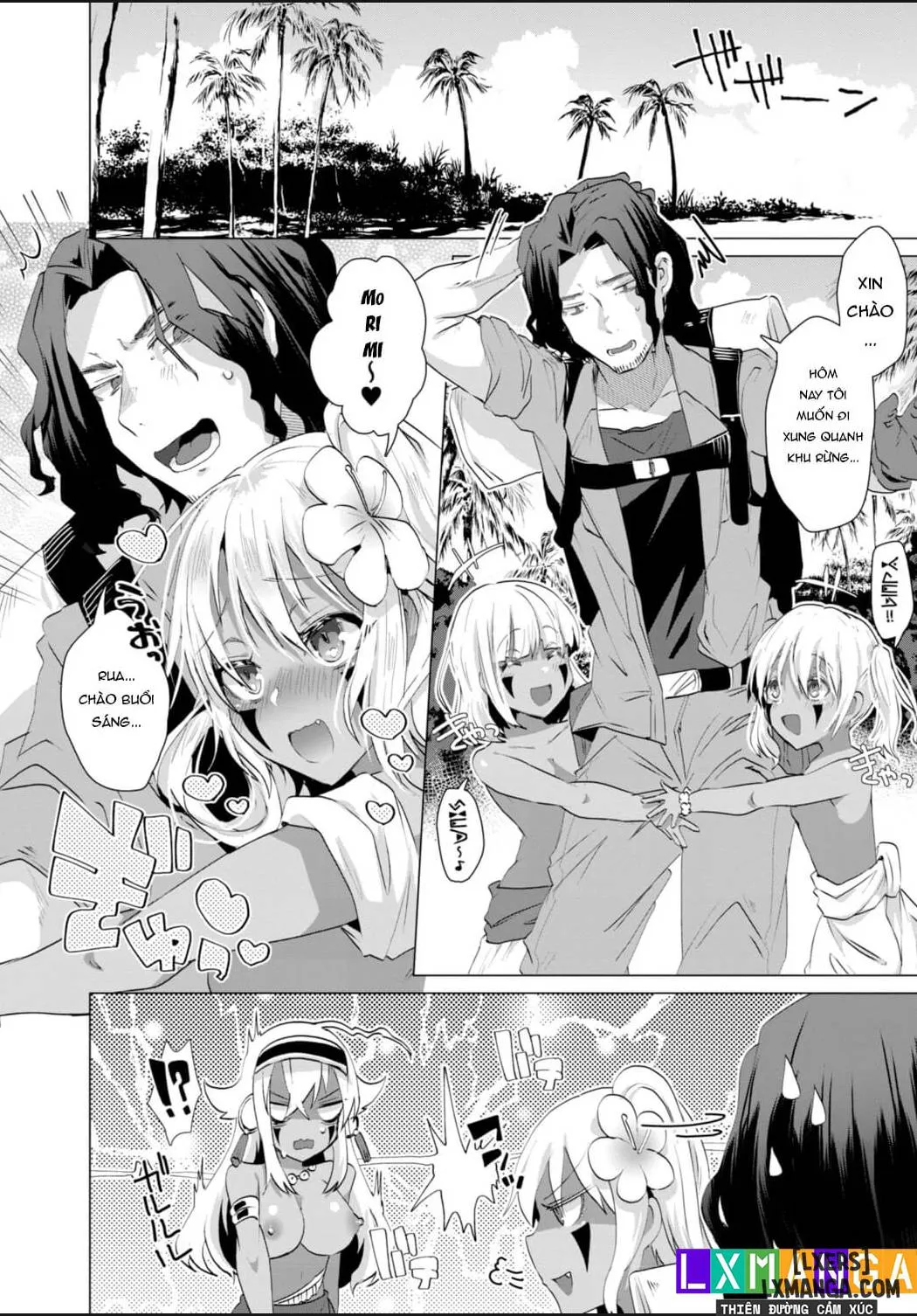 HentaiVN.net - Ảnh 6 - Đảo Harem Cùng Các Gái Da Nâu - Chap 3.