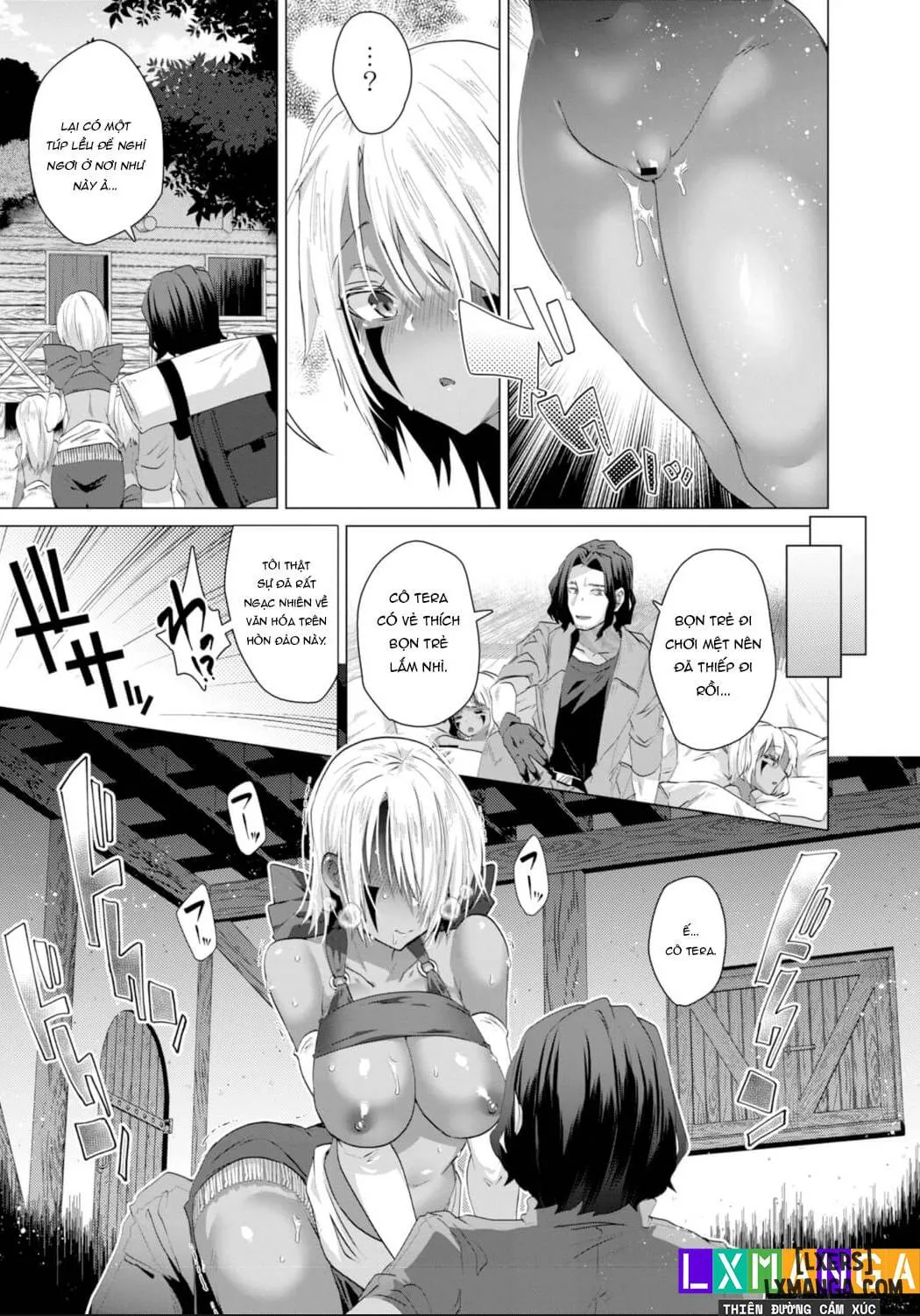 HentaiVN.net - Ảnh 9 - Đảo Harem Cùng Các Gái Da Nâu - Chap 3.