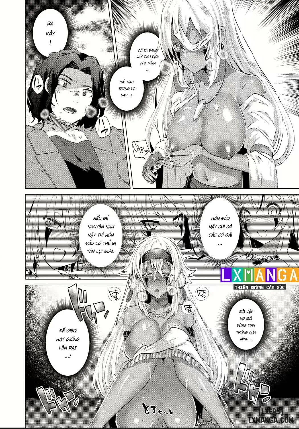 HentaiVN.net - Ảnh 10 - Đảo Harem Cùng Các Gái Da Nâu - Chap 4.