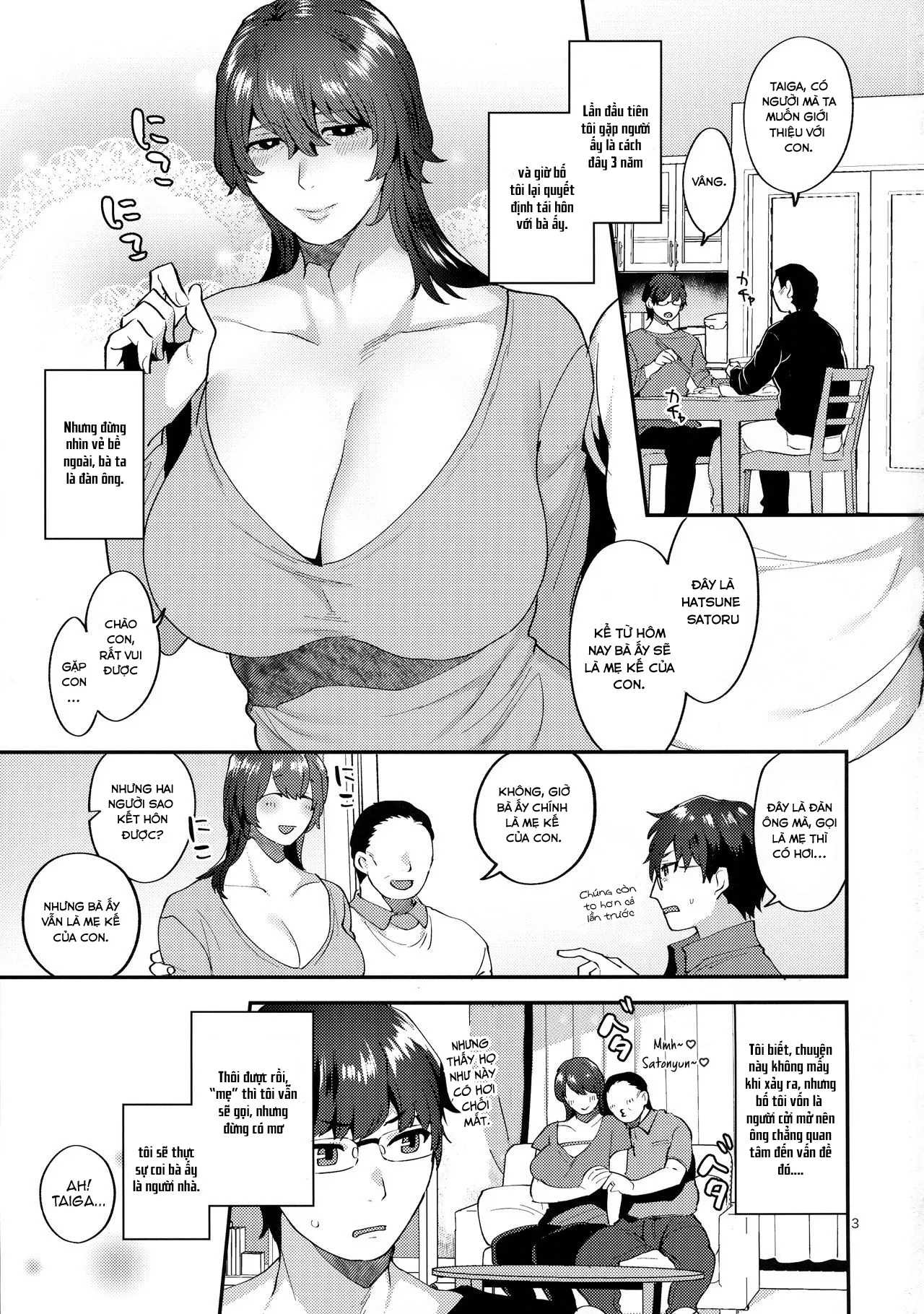 HentaiVN.net - Ảnh 4 - Gibo wa AraFour Shemale - Chap 1