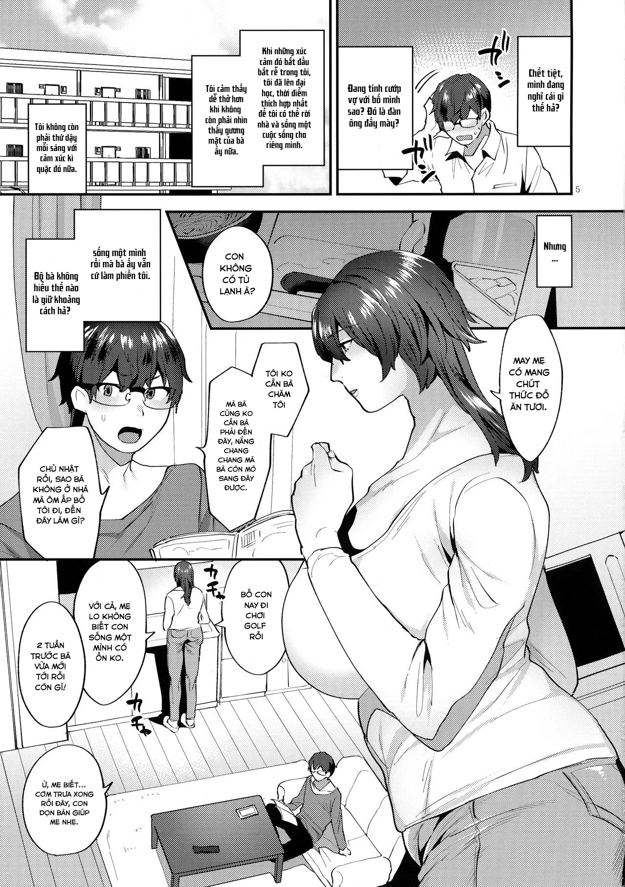 HentaiVN.net - Ảnh 6 - Gibo wa AraFour Shemale - Chap 1