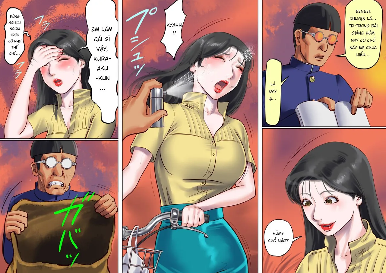 HentaiVN.net - Ảnh 13 - Onna Kyoushi Bondage Kankin Shiiku 1 Yuukai Choukyou Hen - Oneshot