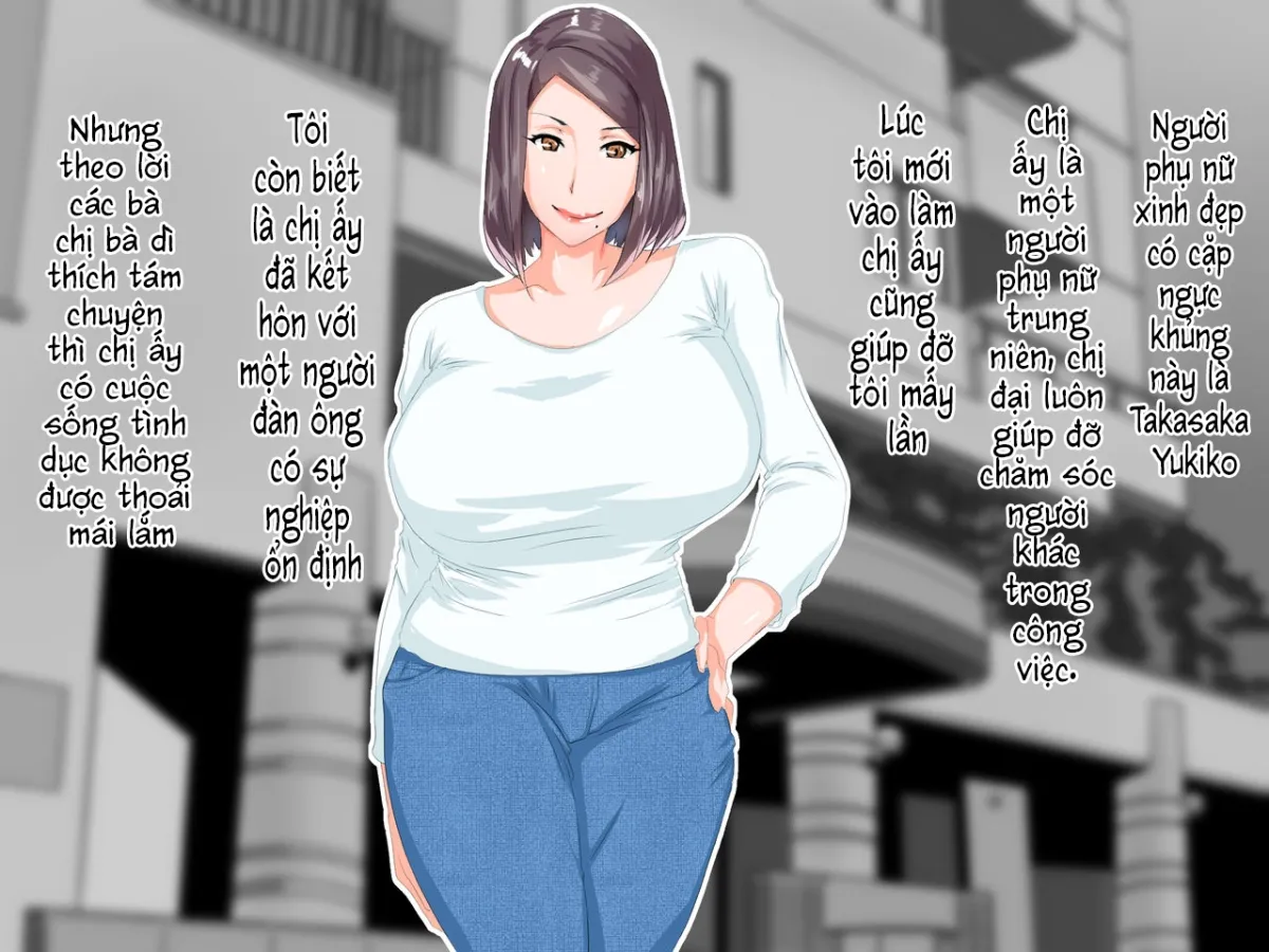 HentaiVN.net - Ảnh 5 - Yoru no Seikatsu de Mitasarenai Bakunyuu Hitozuma Oba-san to. [夜の生活で満たされない爆乳人妻おばさんと。] - Chap 1