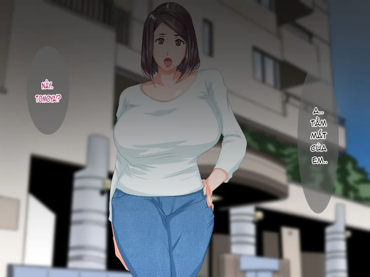 HentaiVN.net - Ảnh 7 - Yoru no Seikatsu de Mitasarenai Bakunyuu Hitozuma Oba-san to. [夜の生活で満たされない爆乳人妻おばさんと。] - Chap 1
