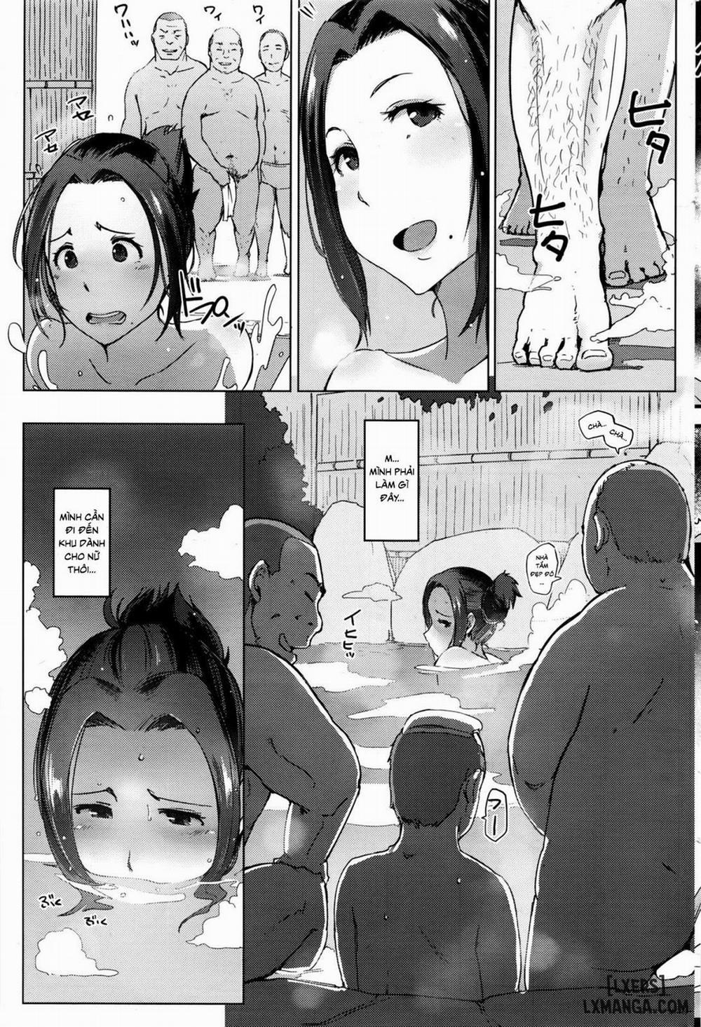 HentaiVN.net - Ảnh 5 - Secret Hot Spring Wife [Hitou Tsuma] - Oneshot