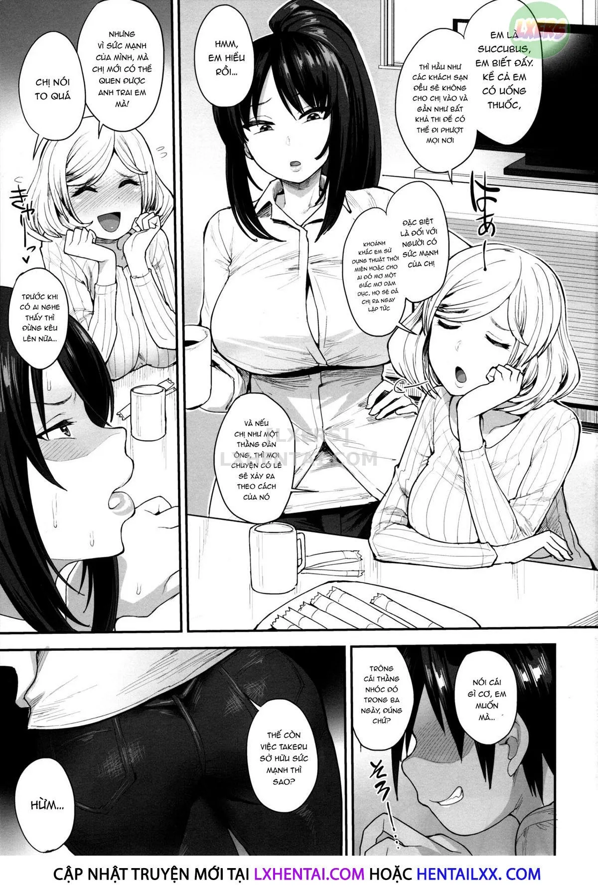 HentaiVN.net - Ảnh 3 - Succubus no Rinjin [A Succubus' Neighbor] - Chap 2