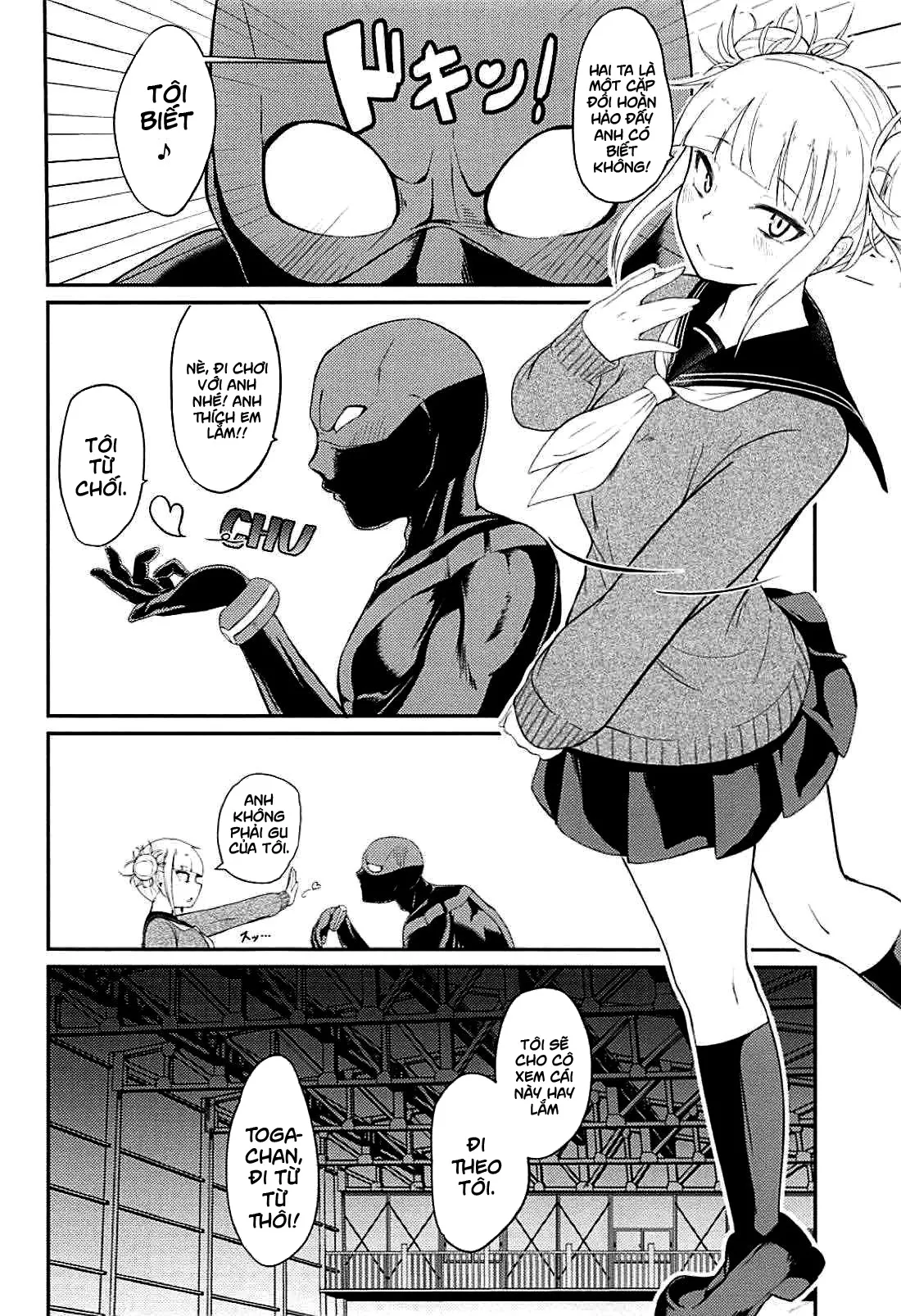 HentaiVN.net - Ảnh 4 - Toga Himiko no Chiuchiu Academia (My Hero Academia) [Toga Himiko's Chu Chu Academia; トガヒミコのチウチウアカデミア] - Oneshot