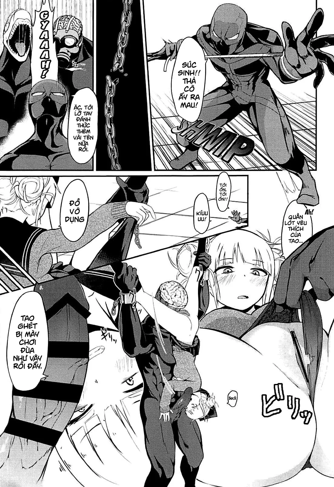 HentaiVN.net - Ảnh 7 - Toga Himiko no Chiuchiu Academia (My Hero Academia) [Toga Himiko's Chu Chu Academia; トガヒミコのチウチウアカデミア] - Oneshot