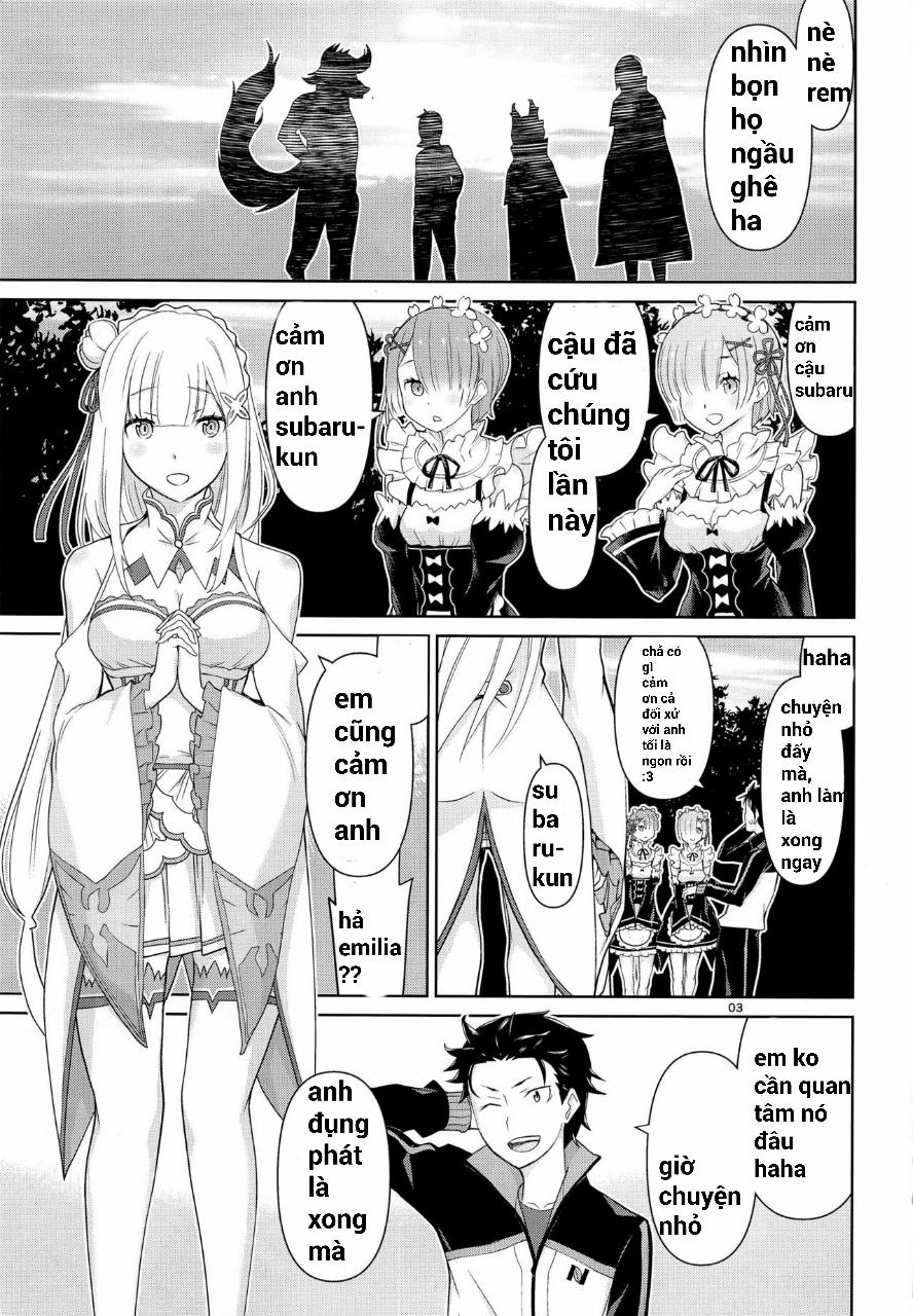 HentaiVN.net - Ảnh 3 - Sự sa đọa của Rem và Ram kèm theo Emilia (Re:Zero) [Twin Candy] - Oneshot