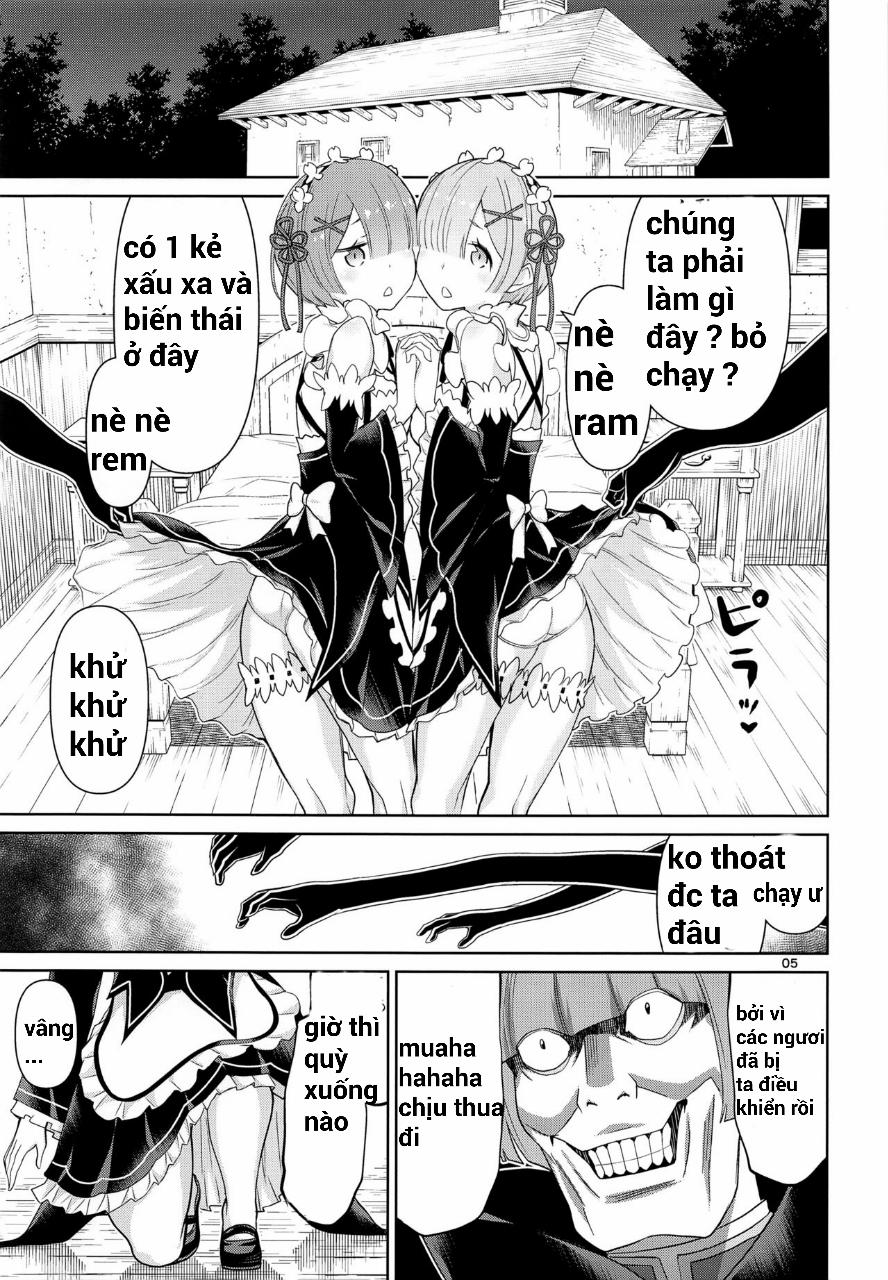 HentaiVN.net - Ảnh 5 - Sự sa đọa của Rem và Ram kèm theo Emilia (Re:Zero) [Twin Candy] - Oneshot