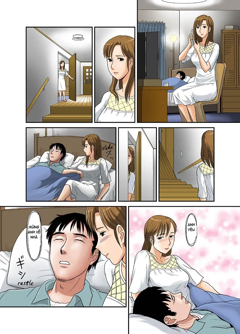 HentaiVN.net - Ảnh 13 - Anata ga Shiranai Tsuma no Kao [Your Wife's Secret Face] - Chap 2 ~Futari No Shujin~
