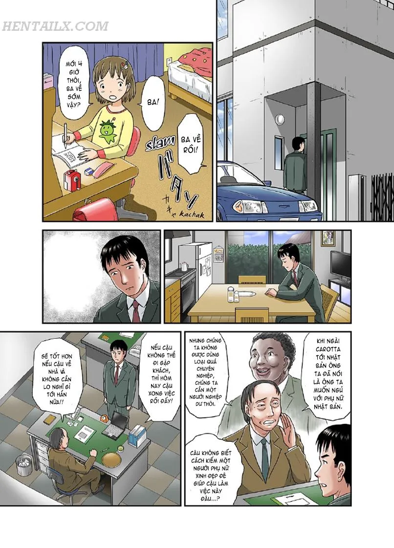 HentaiVN.net - Ảnh 10 - Anata ga Shiranai Tsuma no Kao [Your Wife's Secret Face] - Chap 3 ~Anata No Yuki~