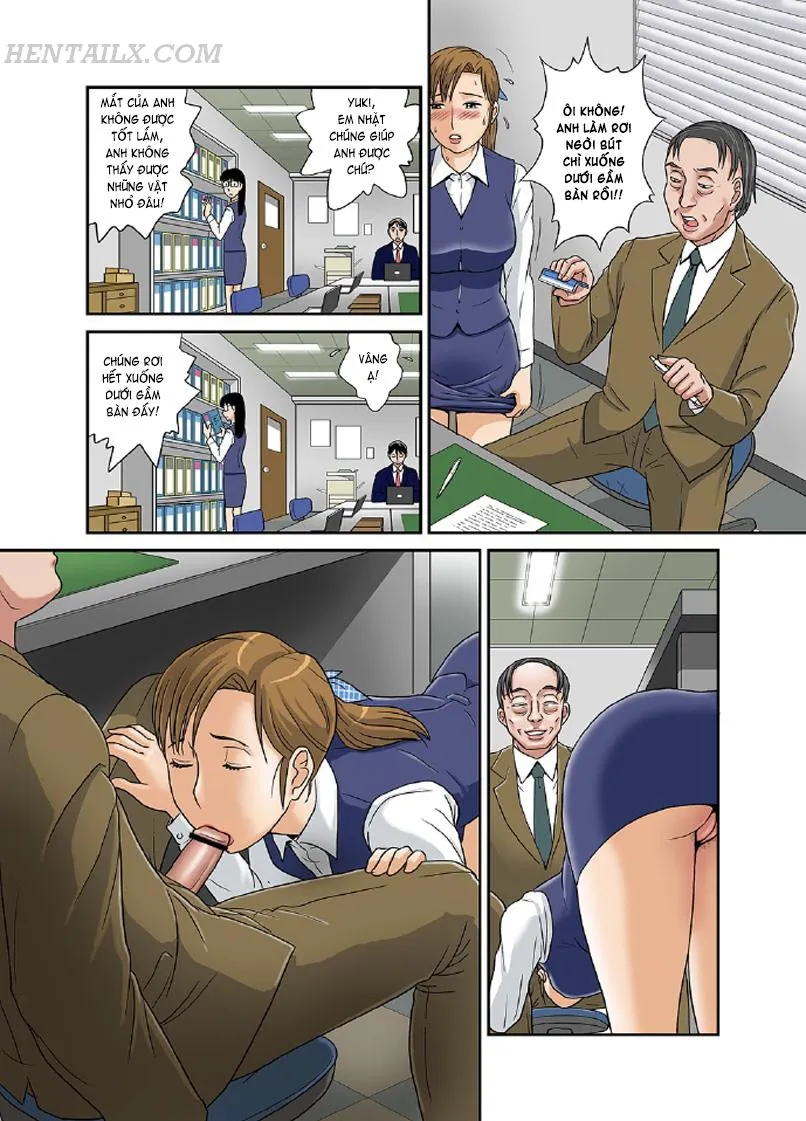 HentaiVN.net - Ảnh 5 - Anata ga Shiranai Tsuma no Kao [Your Wife's Secret Face] - Chap 3 ~Anata No Yuki~