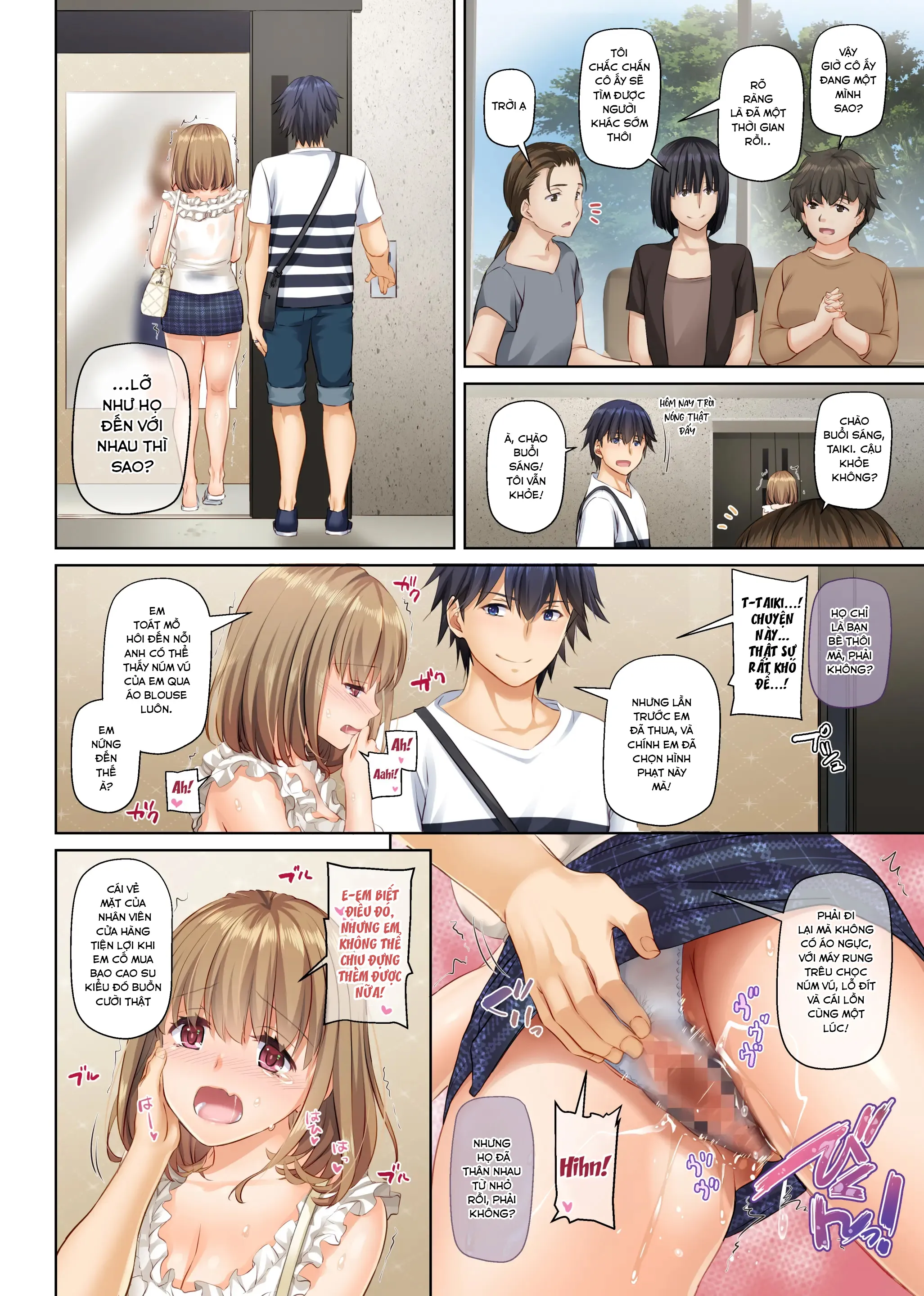 HentaiVN.net - Ảnh 100 - Hitozuma Osananajimi to Hitonatsu no Dekigoto 4 - oneshot