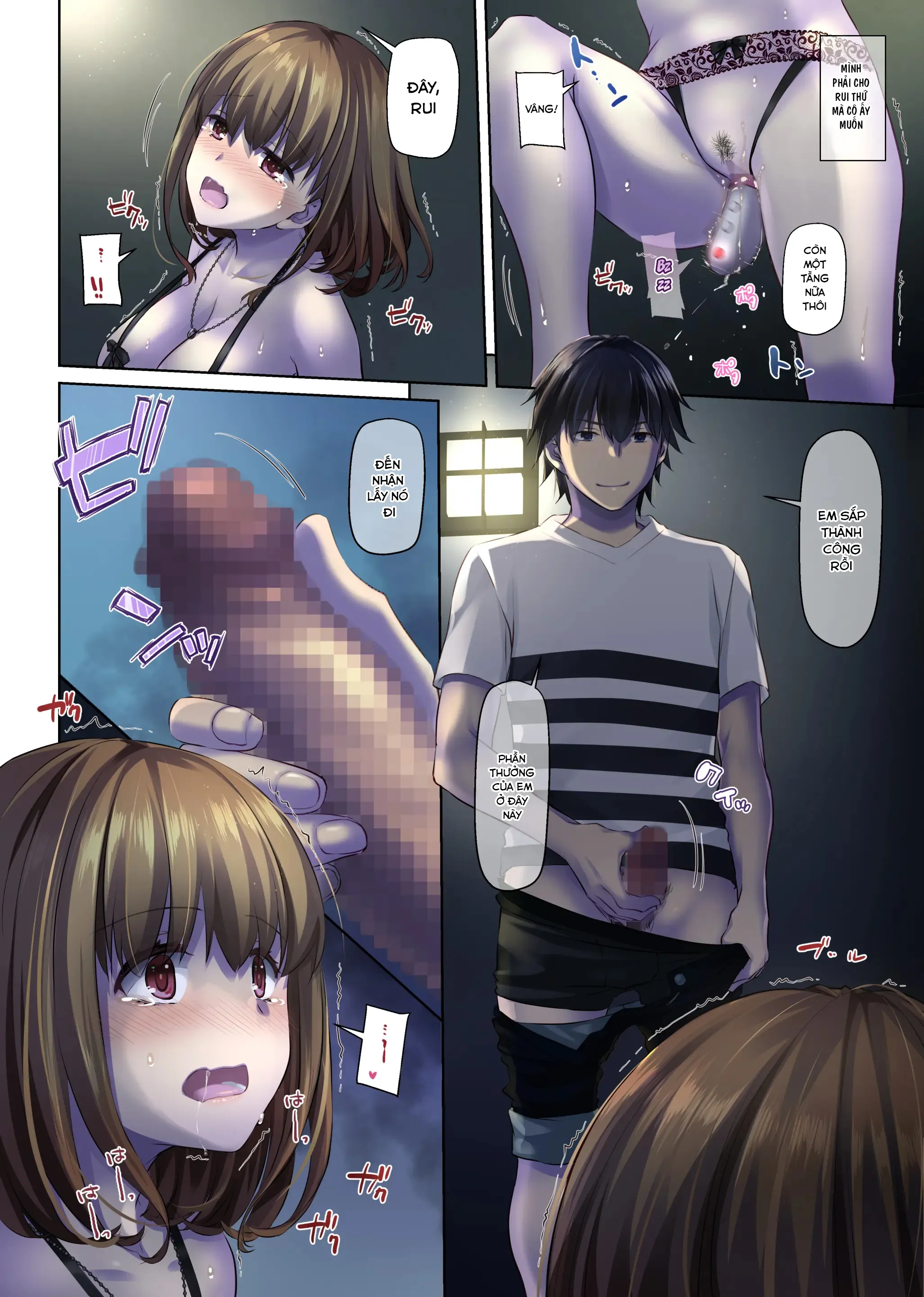HentaiVN.net - Ảnh 18 - Hitozuma Osananajimi to Hitonatsu no Dekigoto 4 - oneshot