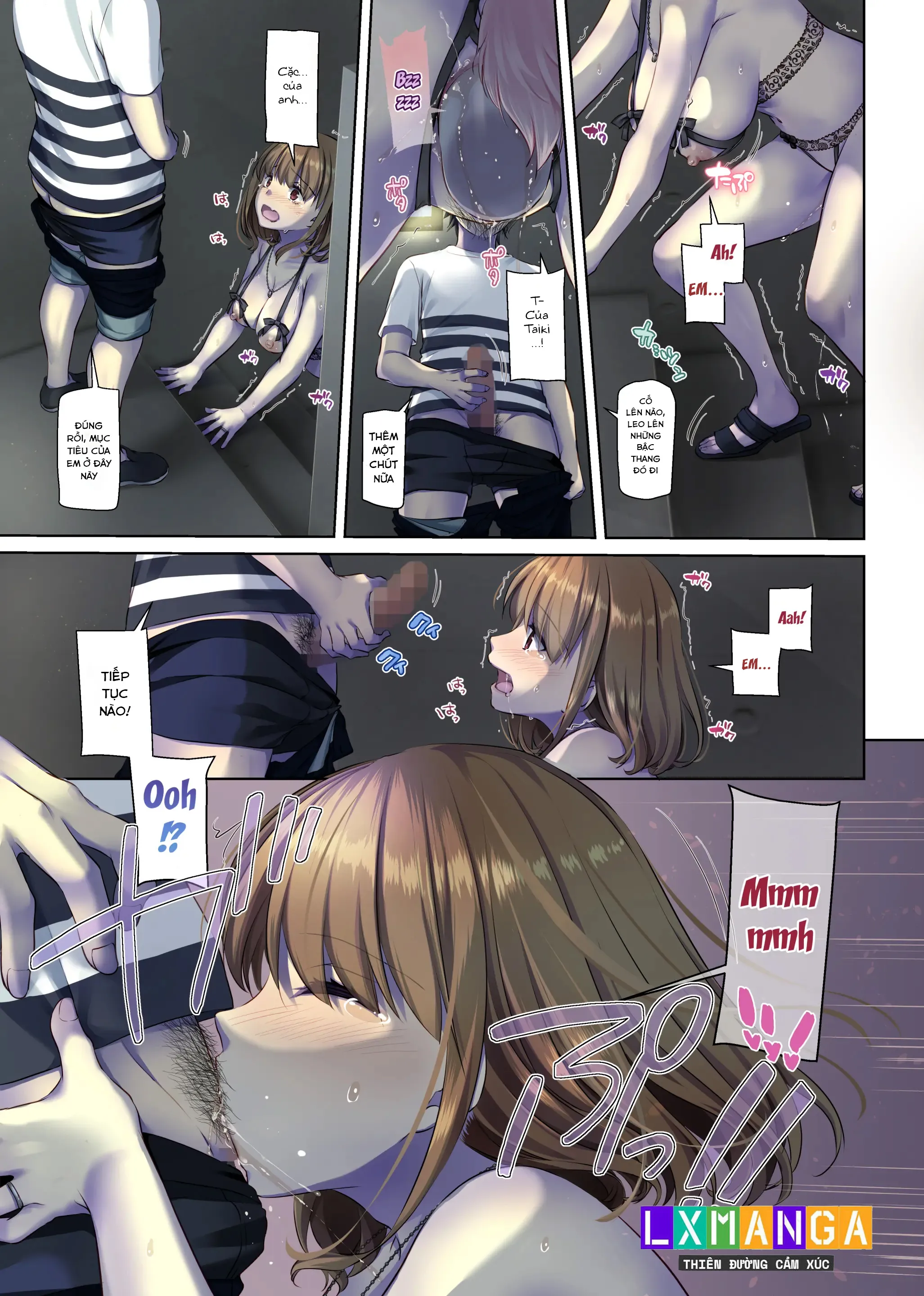 HentaiVN.net - Ảnh 19 - Hitozuma Osananajimi to Hitonatsu no Dekigoto 4 - oneshot