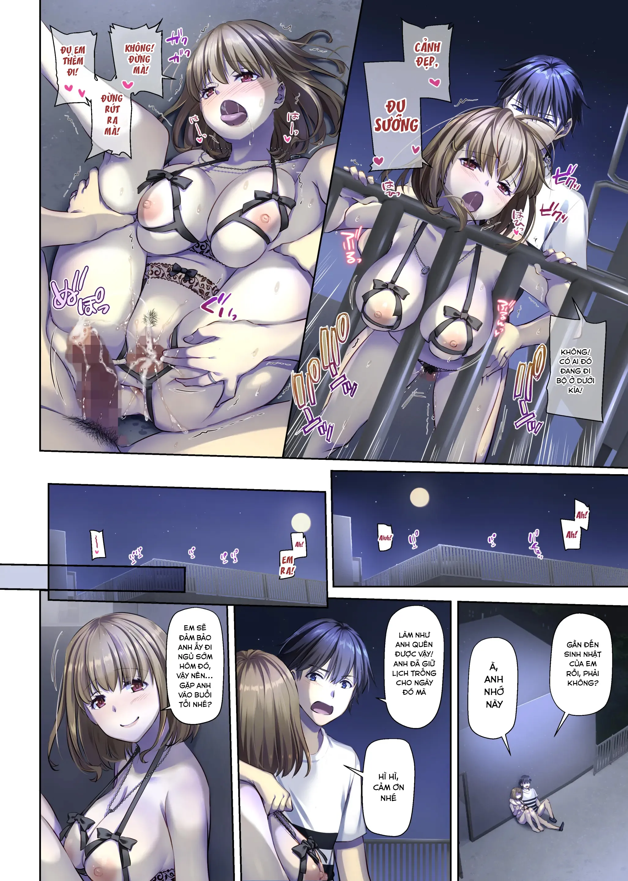 HentaiVN.net - Ảnh 26 - Hitozuma Osananajimi to Hitonatsu no Dekigoto 4 - oneshot