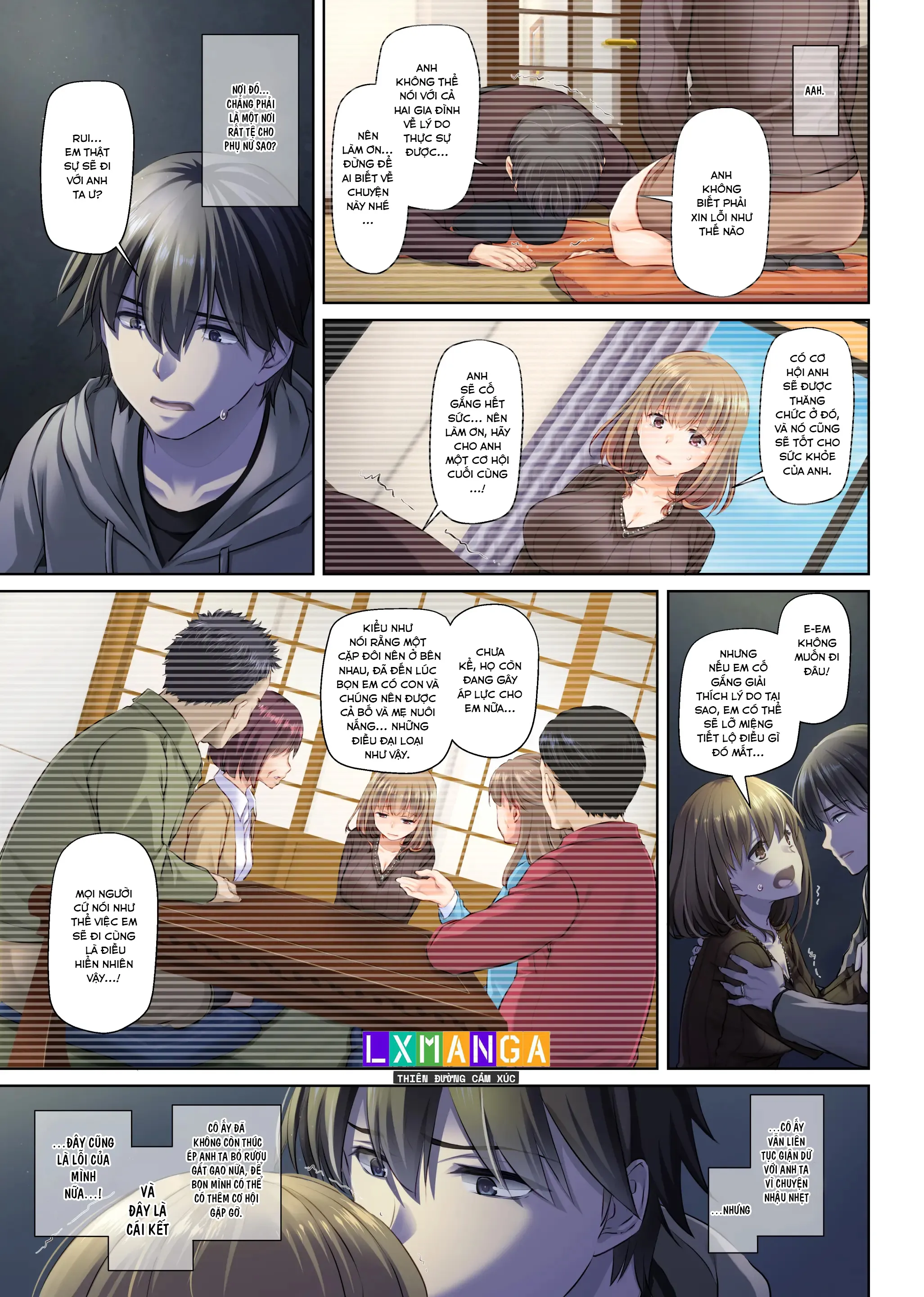 HentaiVN.net - Ảnh 46 - Hitozuma Osananajimi to Hitonatsu no Dekigoto 4 - oneshot