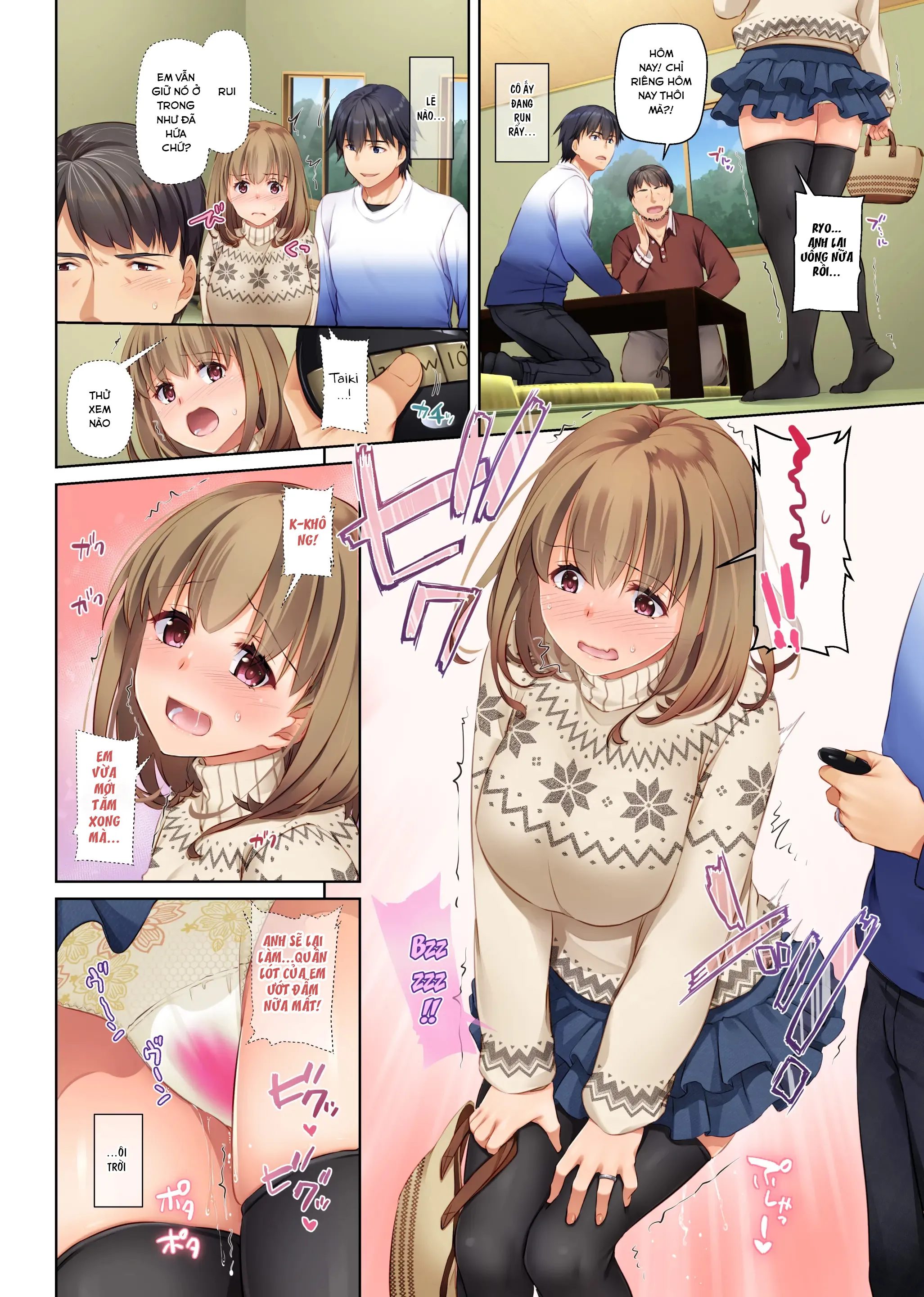 HentaiVN.net - Ảnh 70 - Hitozuma Osananajimi to Hitonatsu no Dekigoto 4 - oneshot