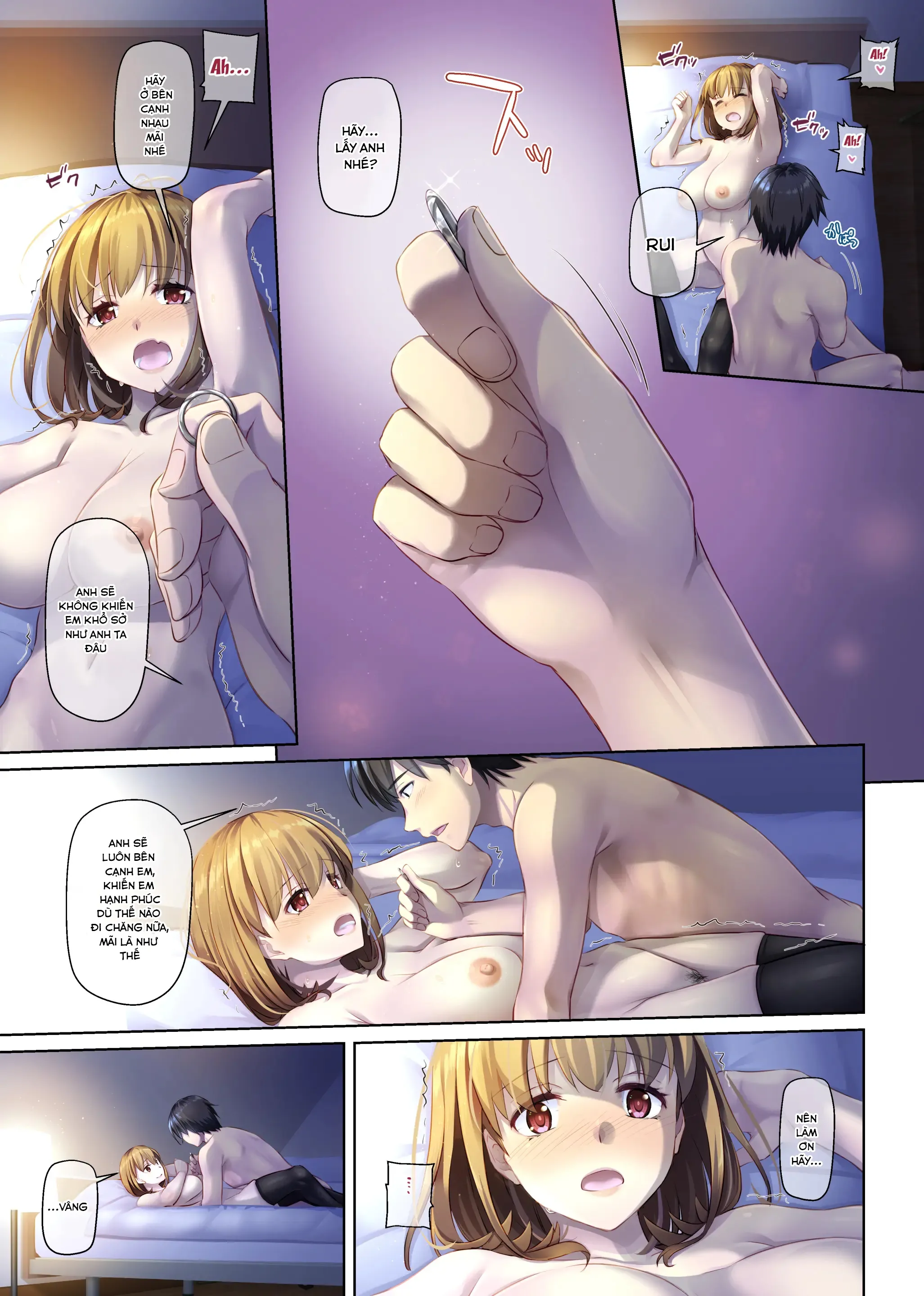 HentaiVN.net - Ảnh 95 - Hitozuma Osananajimi to Hitonatsu no Dekigoto 4 - oneshot