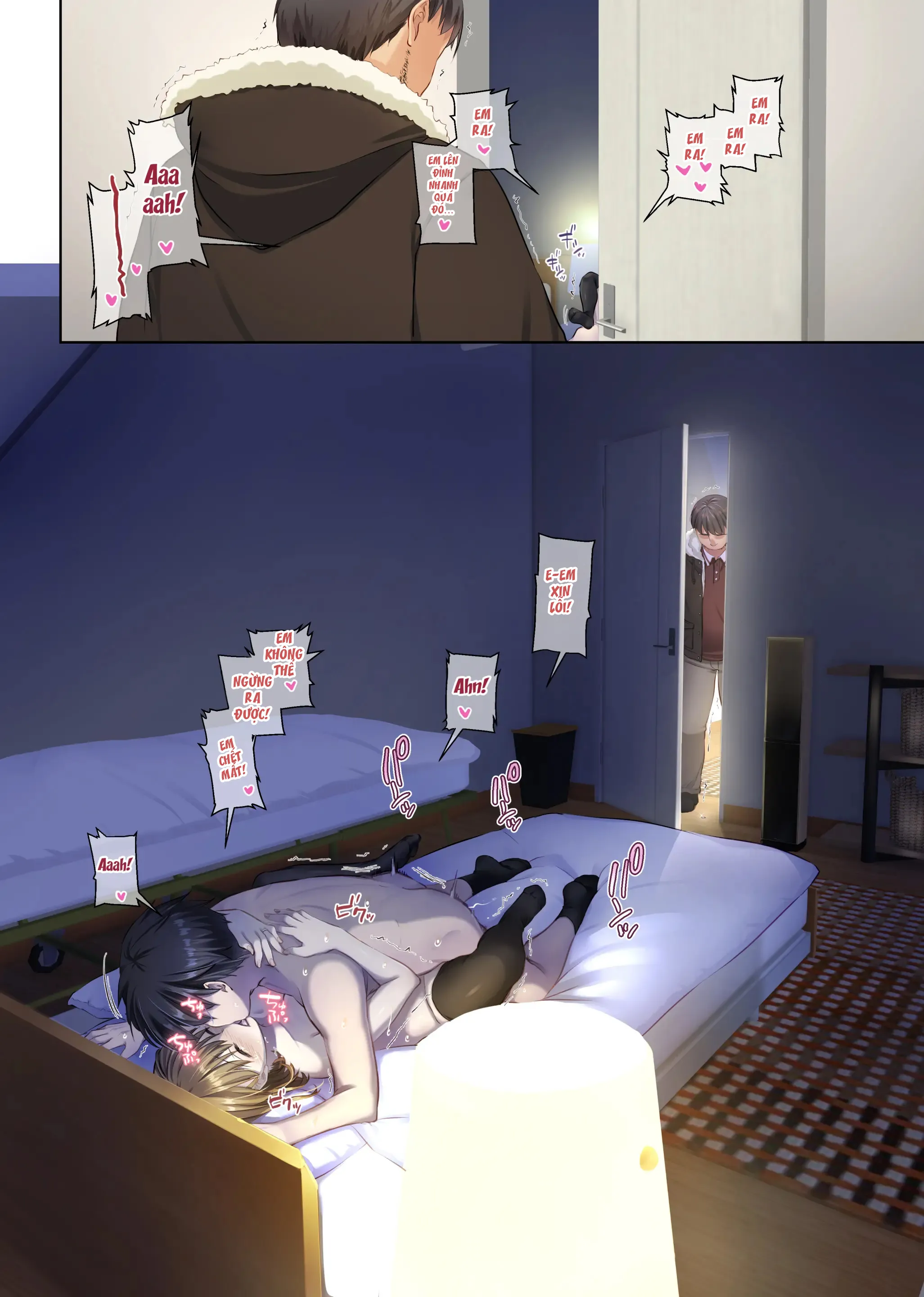 HentaiVN.net - Ảnh 98 - Hitozuma Osananajimi to Hitonatsu no Dekigoto 4 - oneshot