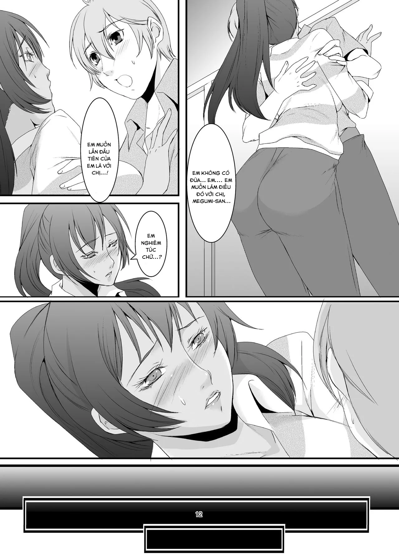 HentaiVN.net - Ảnh 13 - Oku-sama wa Moto Yariman [These Women Were Former Sluts] - Chap 1