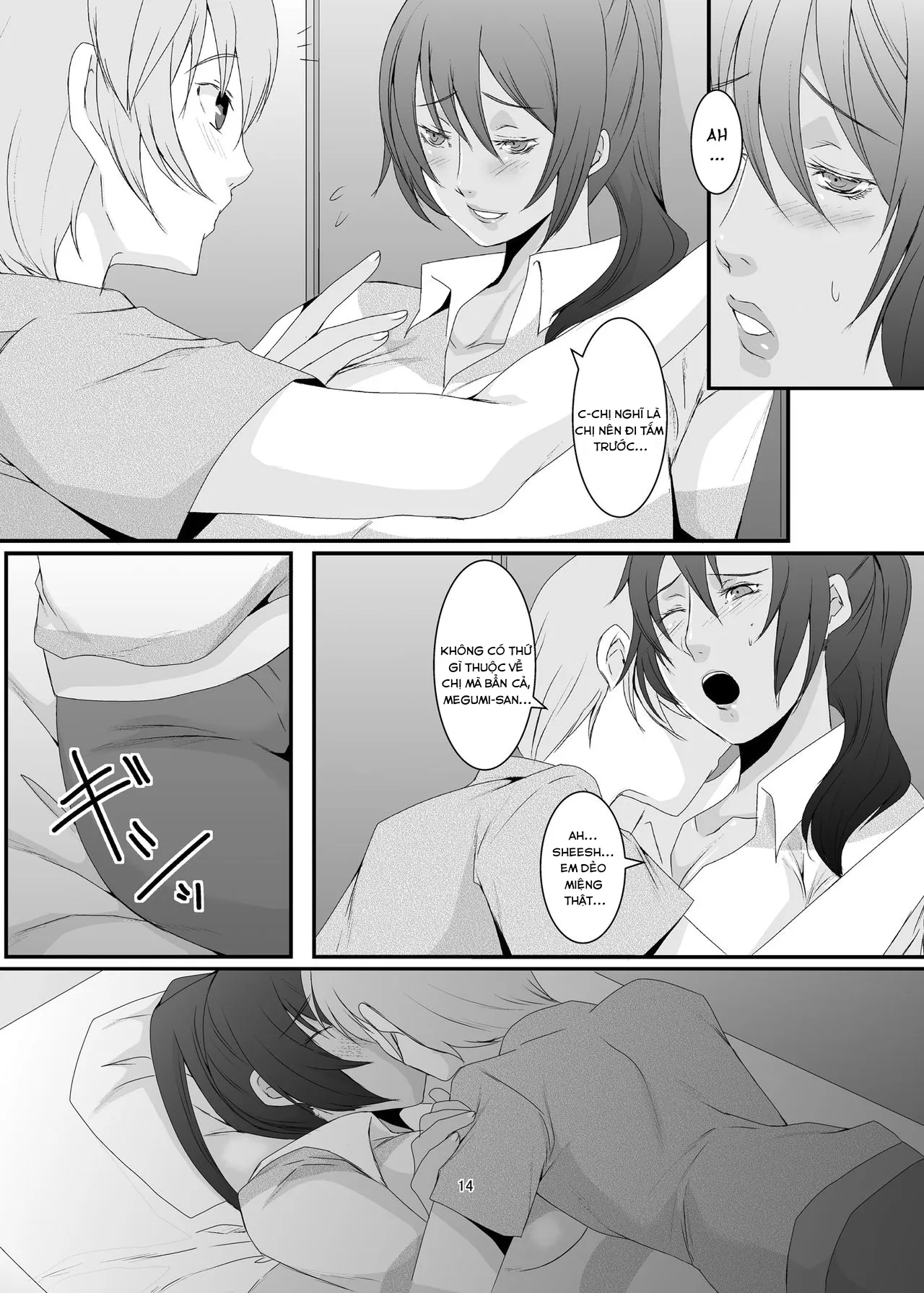 HentaiVN.net - Ảnh 15 - Oku-sama wa Moto Yariman [These Women Were Former Sluts] - Chap 1
