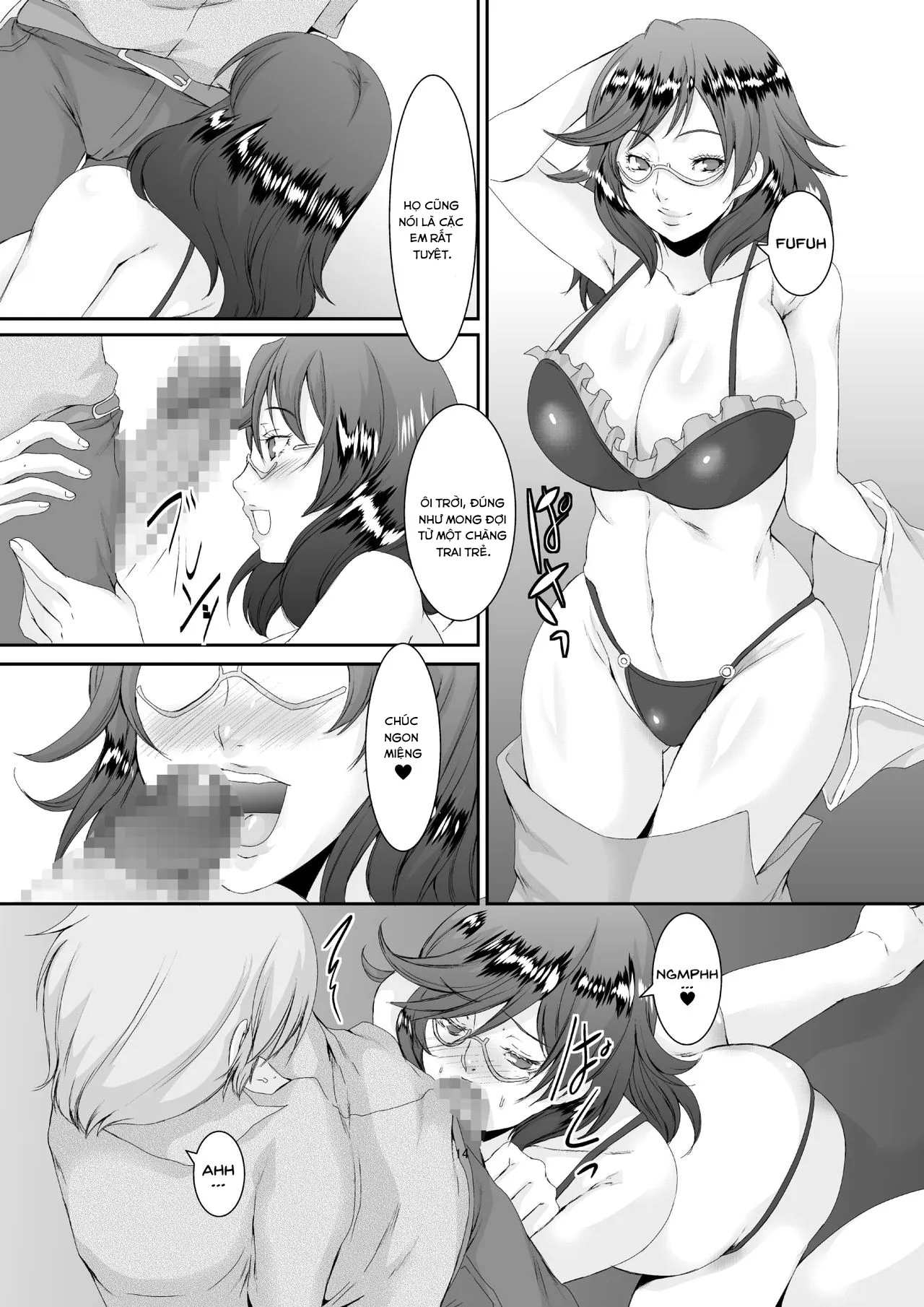 HentaiVN.net - Ảnh 15 - Oku-sama wa Moto Yariman [These Women Were Former Sluts] - Chap 2
