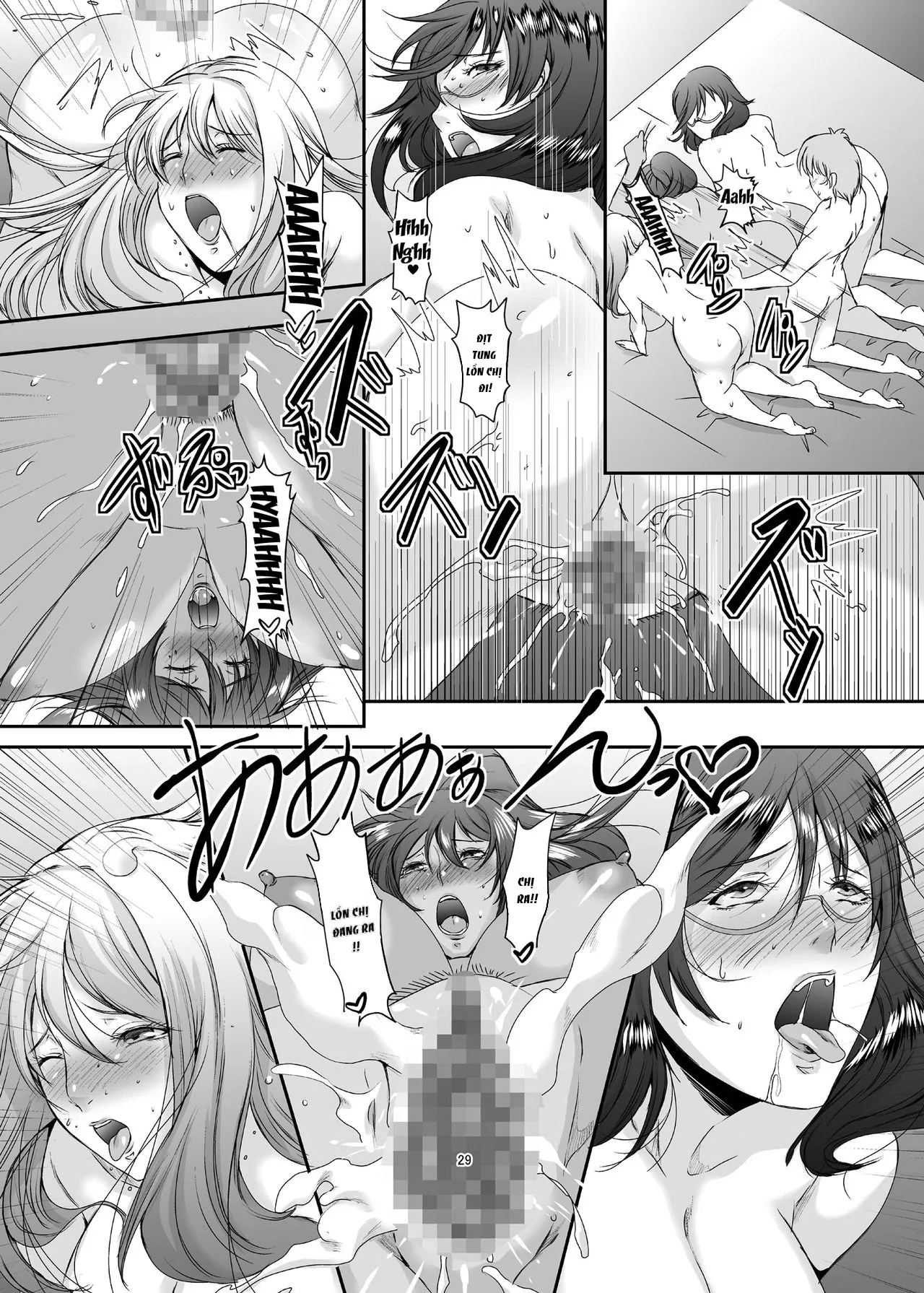 HentaiVN.net - Ảnh 30 - Oku-sama wa Moto Yariman [These Women Were Former Sluts] - Chap 3