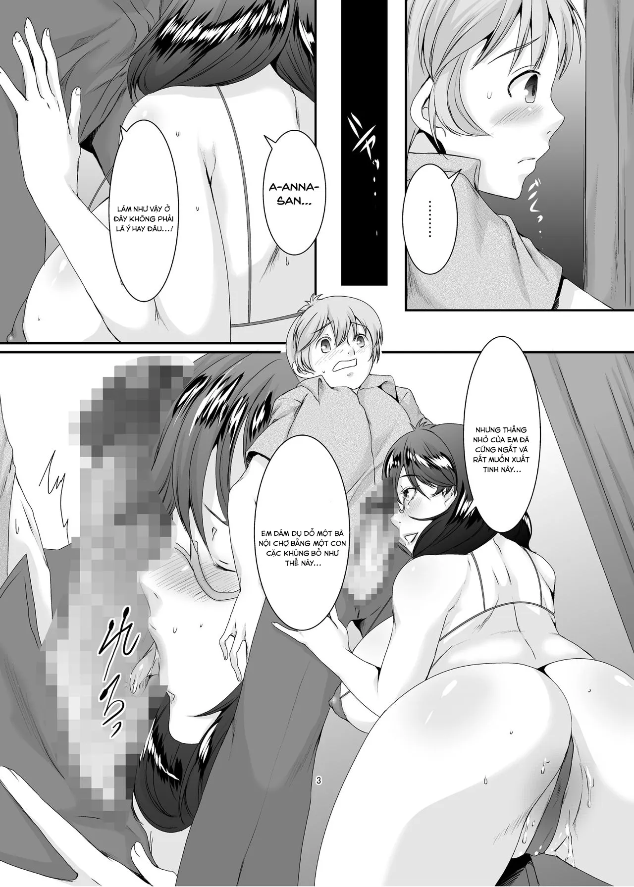HentaiVN.net - Ảnh 4 - Oku-sama wa Moto Yariman [These Women Were Former Sluts] - Chap 3