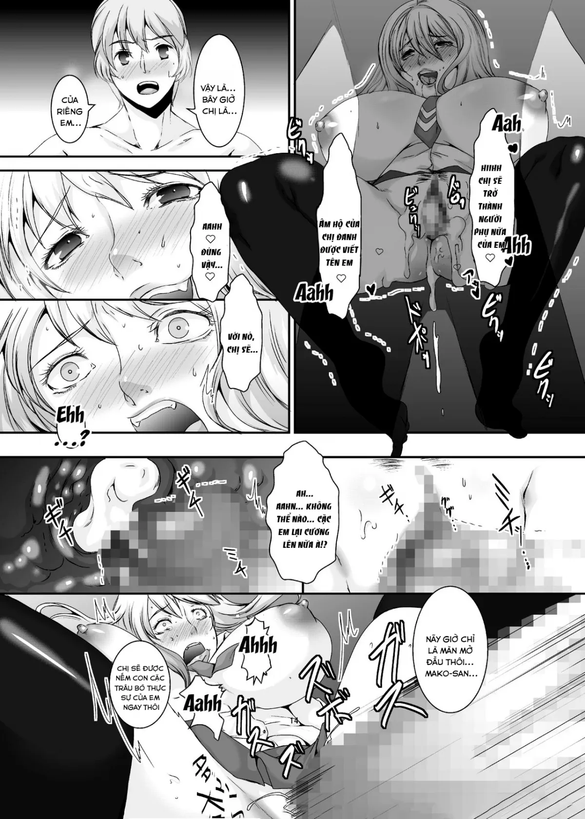 HentaiVN.net - Ảnh 15 - Oku-sama wa Moto Yariman [These Women Were Former Sluts] - Chap 4