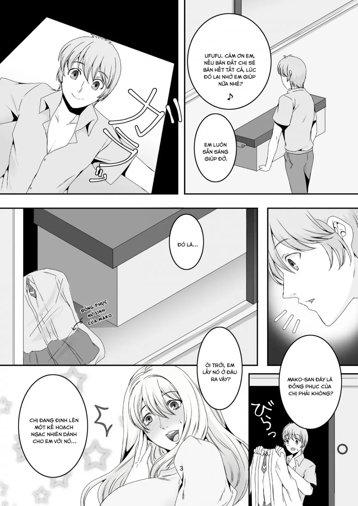 HentaiVN.net - Ảnh 4 - Oku-sama wa Moto Yariman [These Women Were Former Sluts] - Chap 4