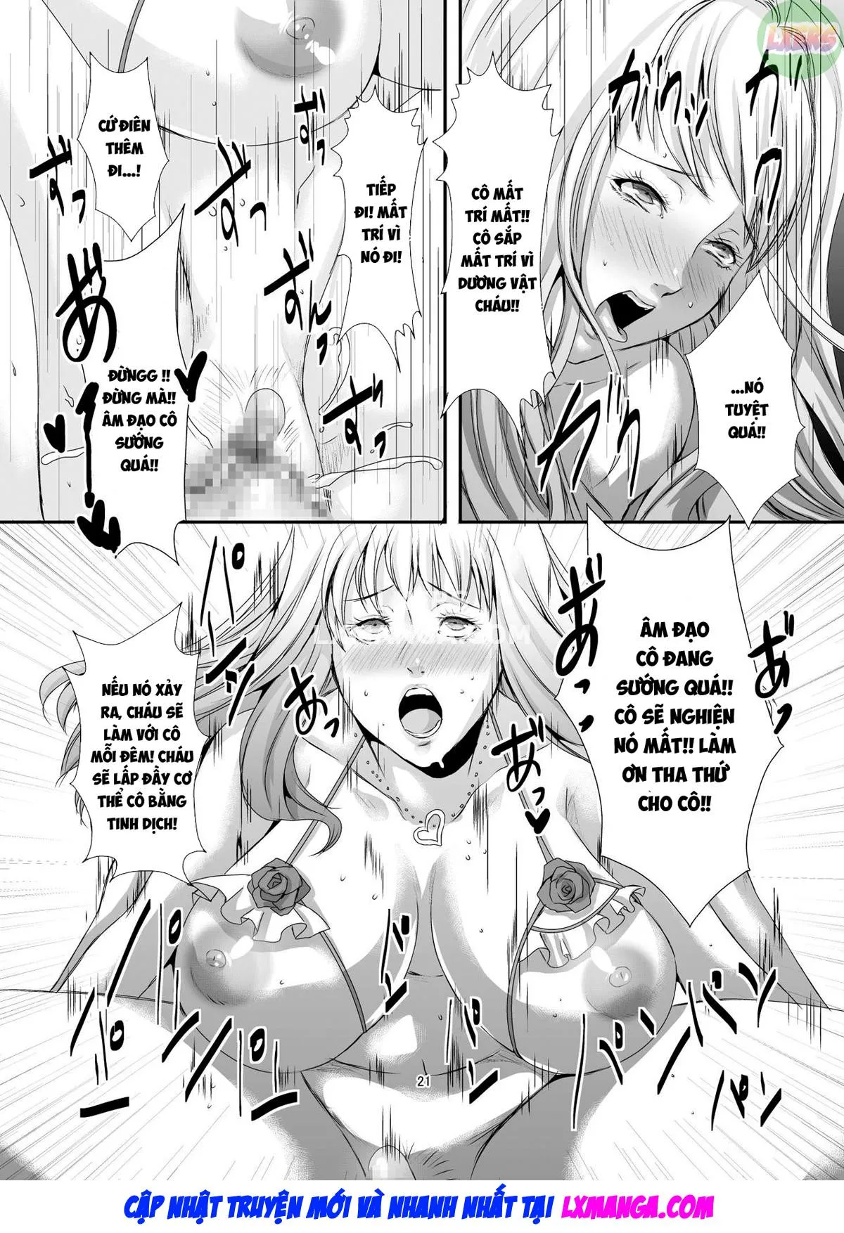 HentaiVN.net - Ảnh 25 - Oku-sama wa Moto Yariman [These Women Were Former Sluts] - Chap 6