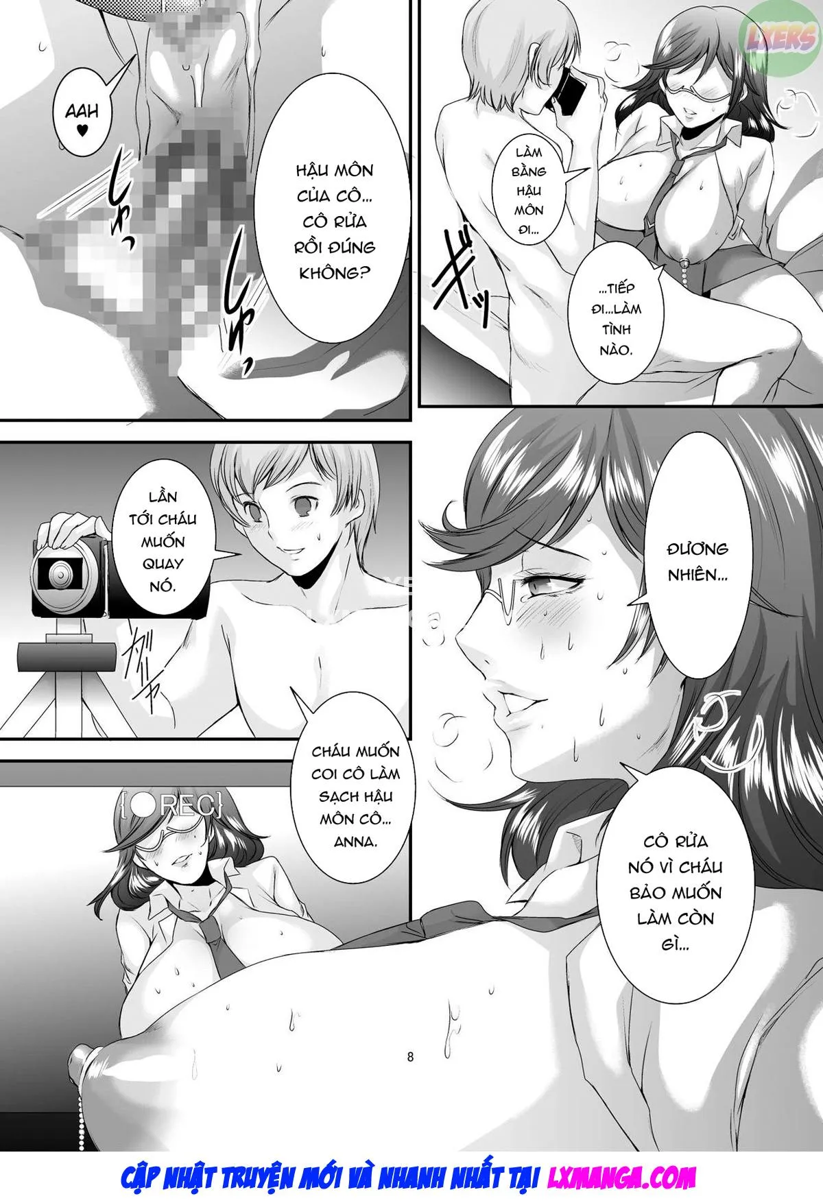 HentaiVN.net - Ảnh 12 - Oku-sama wa Moto Yariman [These Women Were Former Sluts] - Chap 7