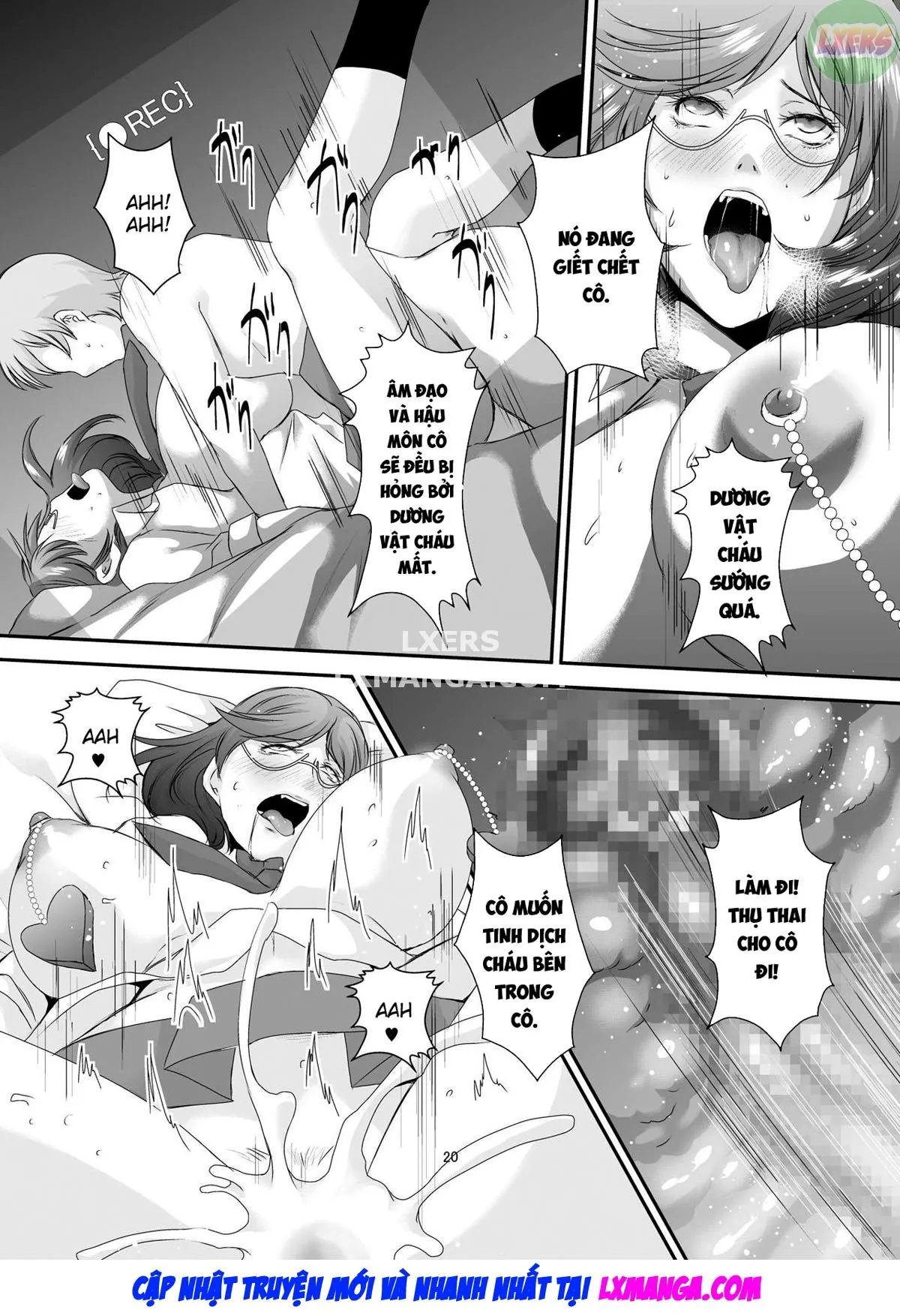HentaiVN.net - Ảnh 24 - Oku-sama wa Moto Yariman [These Women Were Former Sluts] - Chap 7