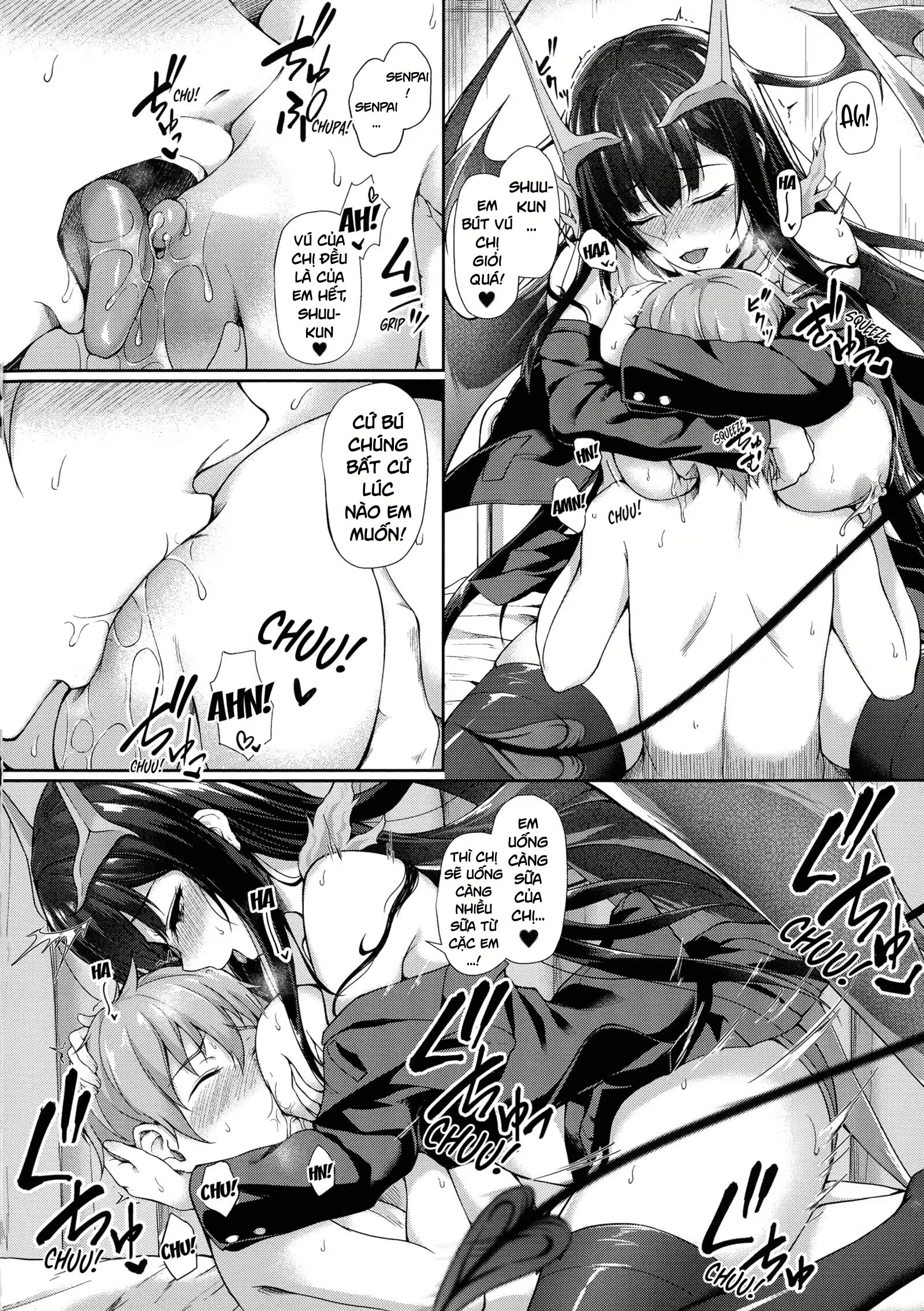 HentaiVN.net - Ảnh 14 - Attaka Milk no Shiboriai - Oneshot