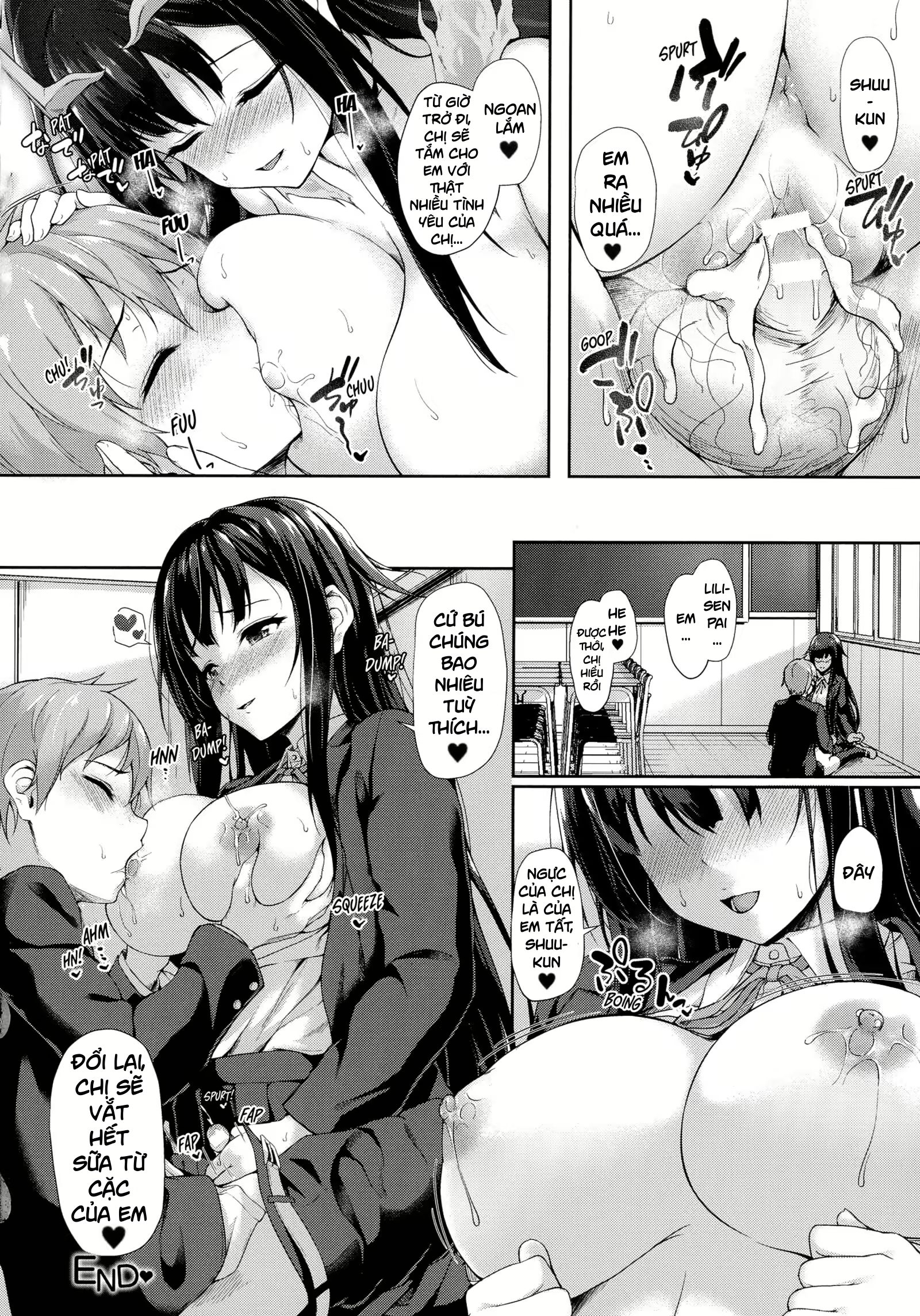 HentaiVN.net - Ảnh 18 - Attaka Milk no Shiboriai - Oneshot