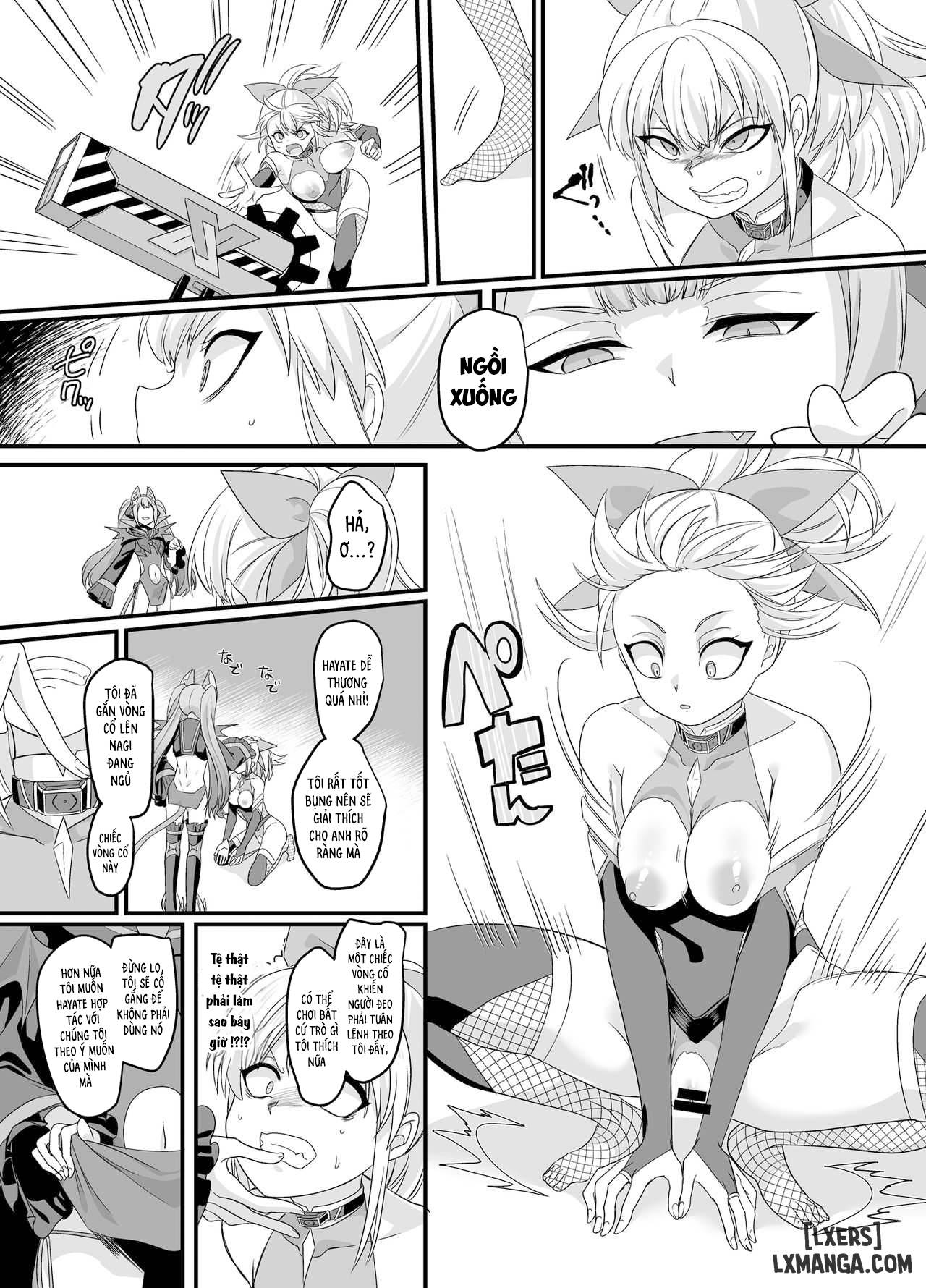 HentaiVN.net - Ảnh 11 - ShippuuTokunin Hayate ~Ingoku ni Otsu Kedakaki Ninkon~ - Oneshot.