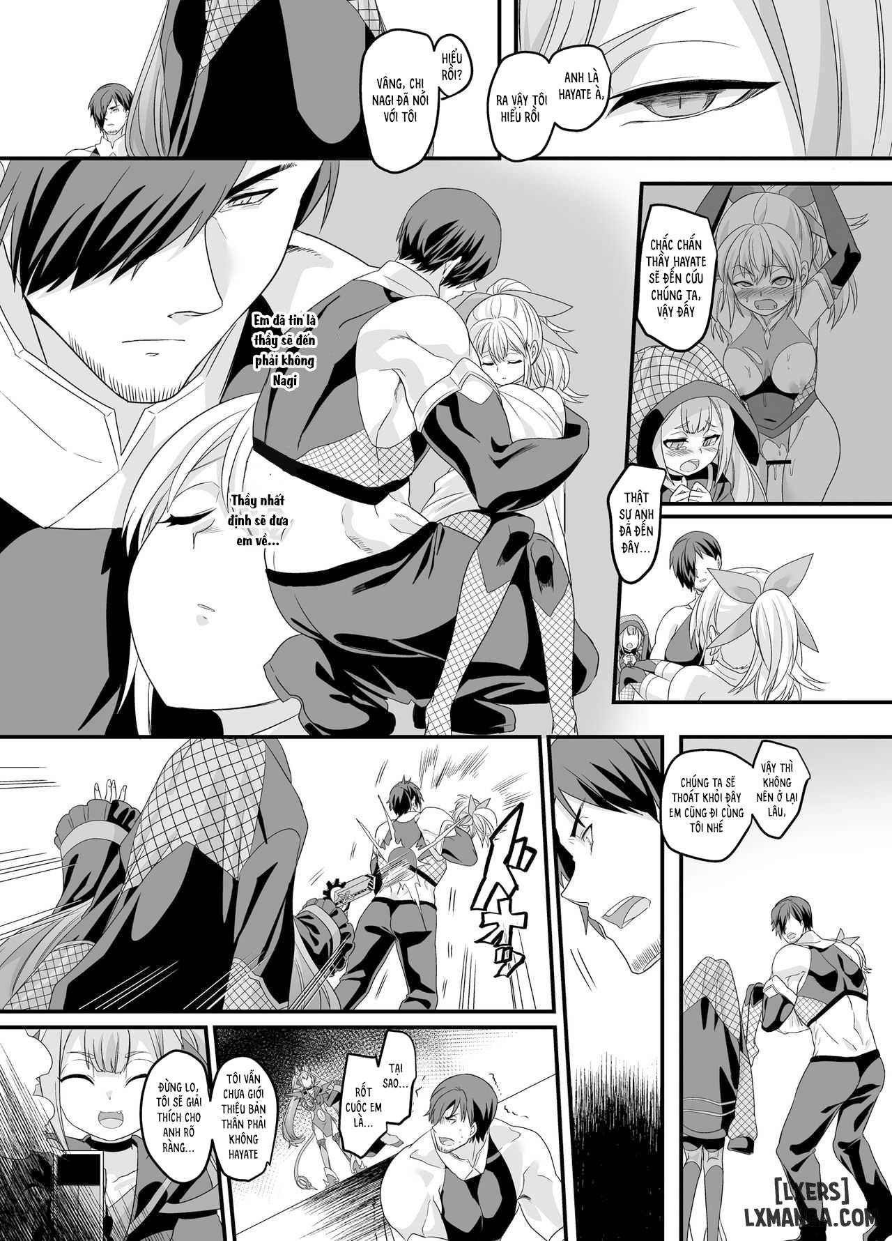 HentaiVN.net - Ảnh 8 - ShippuuTokunin Hayate ~Ingoku ni Otsu Kedakaki Ninkon~ - Oneshot.