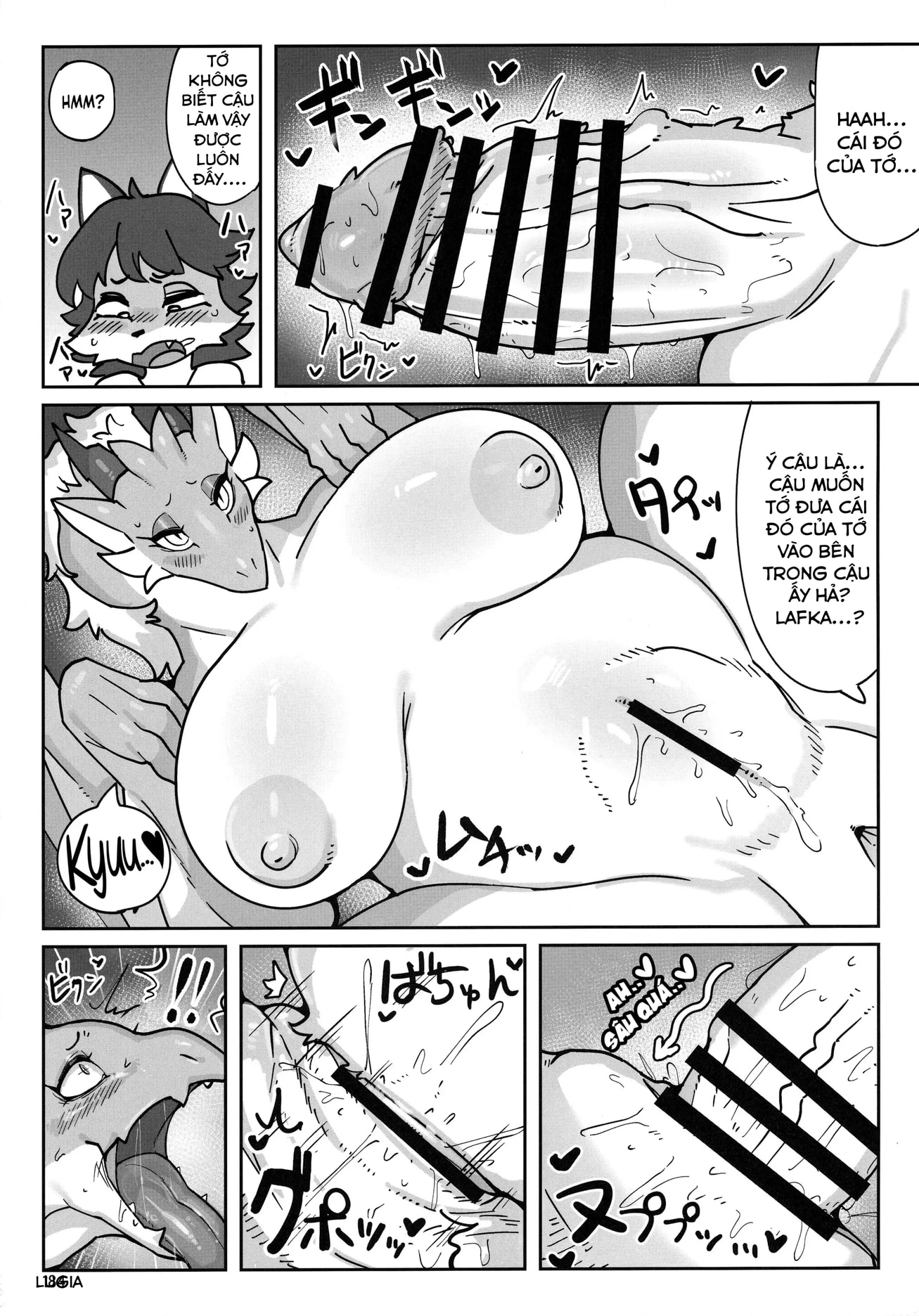 HentaiVN.net - Ảnh 5 - Kemo❤️Dragon - Oneshot