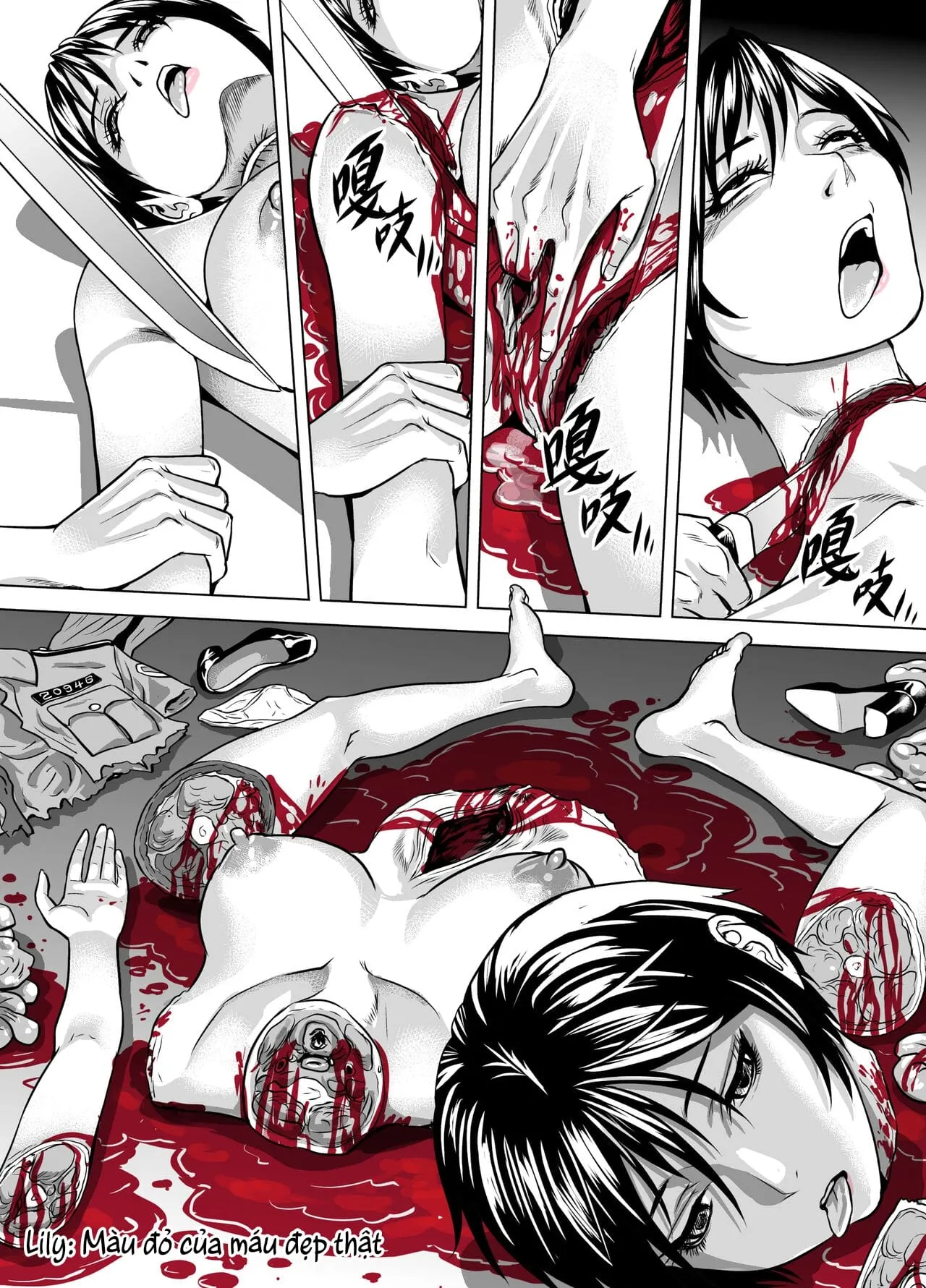 HentaiVN.net - Ảnh 11 - Giết Chết Con Tin [撕票; Kill the hostage] - Oneshot