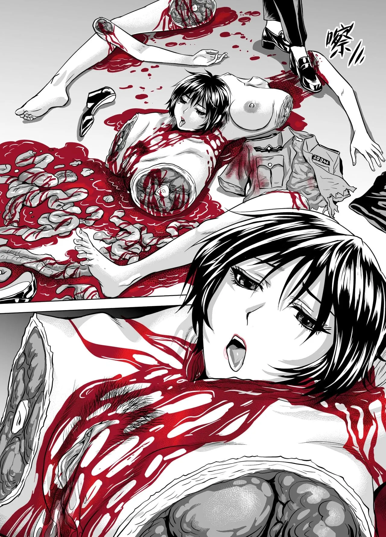 HentaiVN.net - Ảnh 12 - Giết Chết Con Tin [撕票; Kill the hostage] - Oneshot