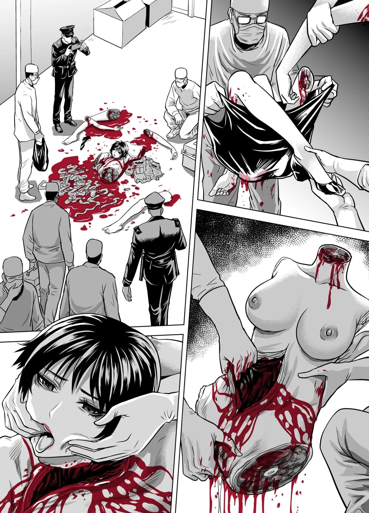 HentaiVN.net - Ảnh 13 - Giết Chết Con Tin [撕票; Kill the hostage] - Oneshot