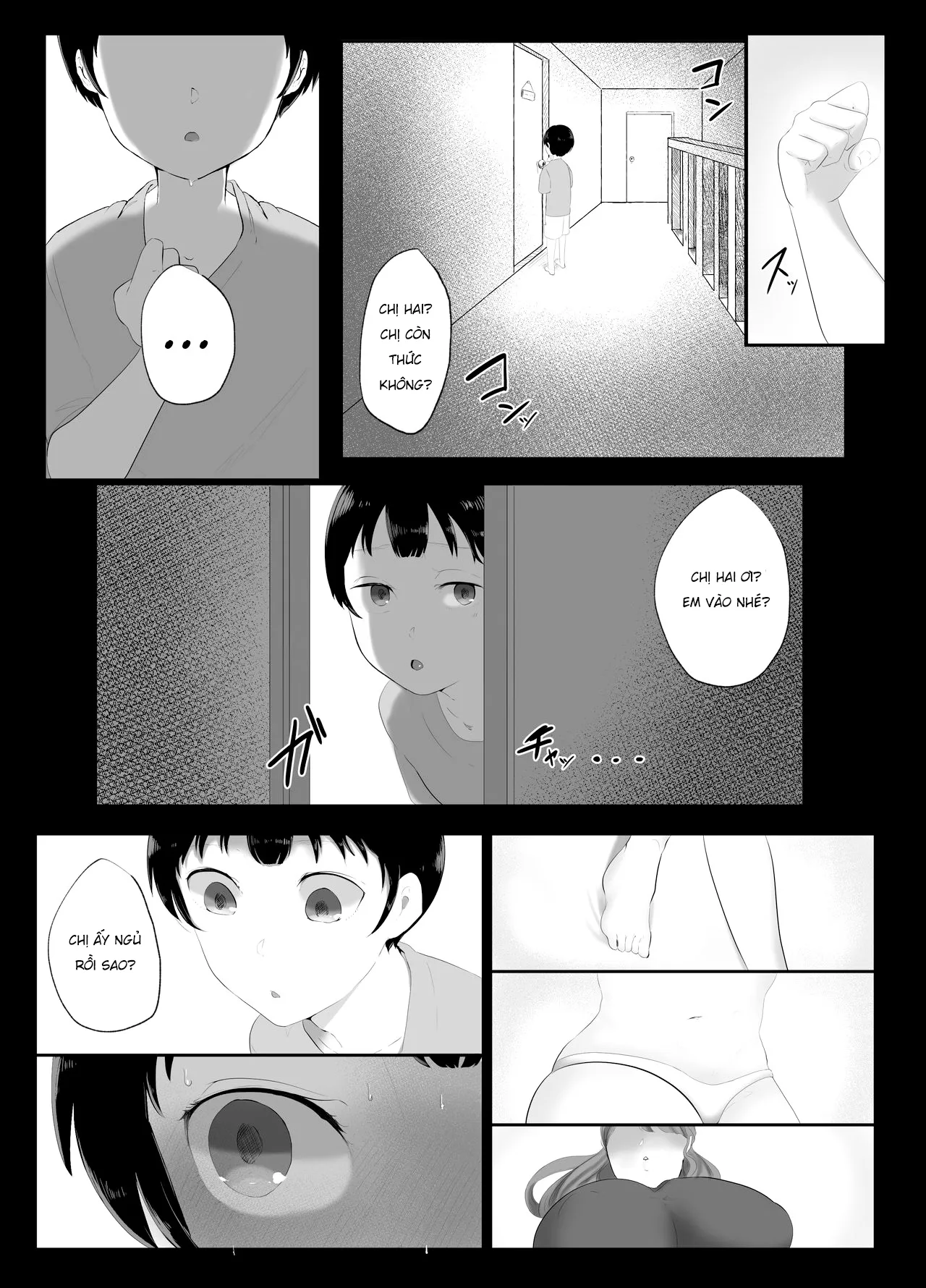 HentaiVN.net - Ảnh 16 - Mối quan hệ giữa tôi và người chị kế [Onee-chan to no Kankei; My relationship with my sister] - Oneshot