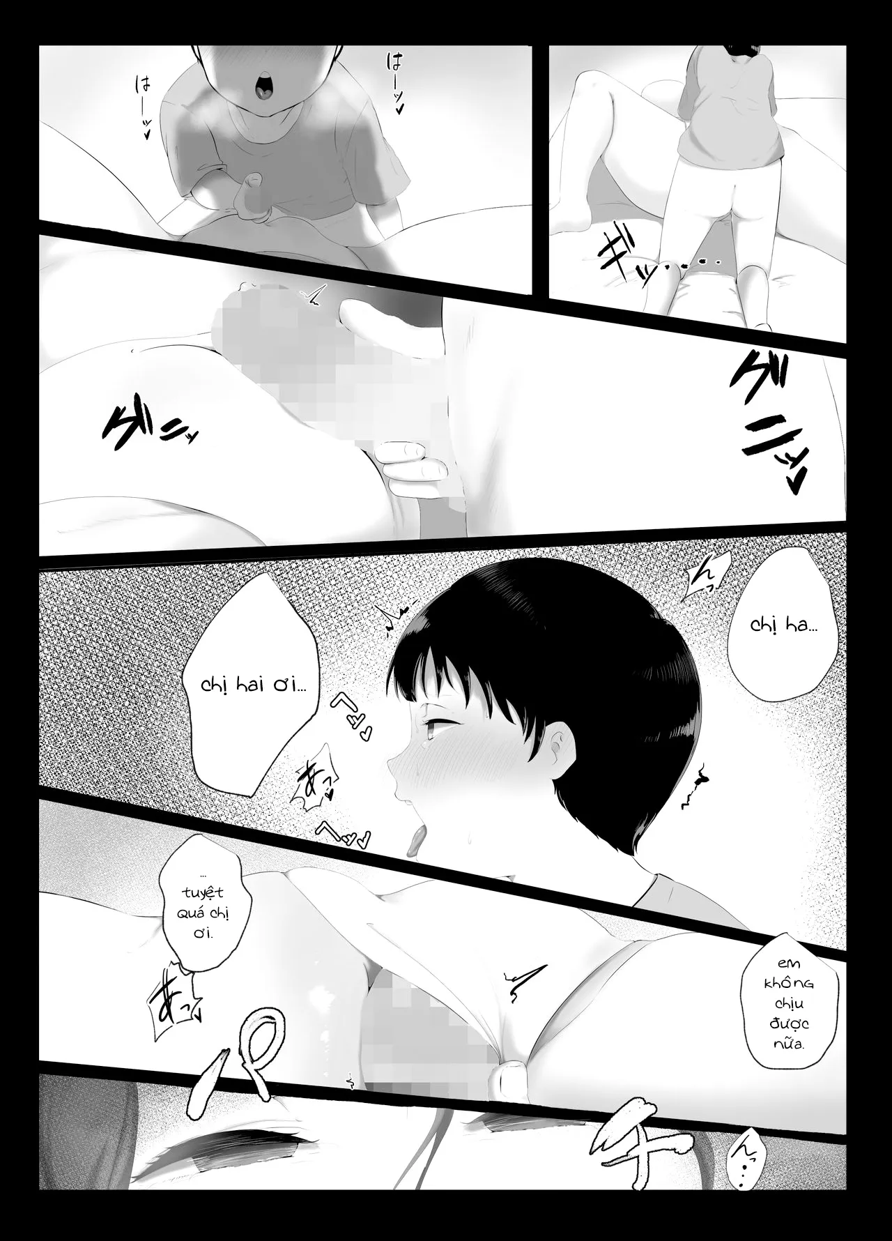 HentaiVN.net - Ảnh 18 - Mối quan hệ giữa tôi và người chị kế [Onee-chan to no Kankei; My relationship with my sister] - Oneshot