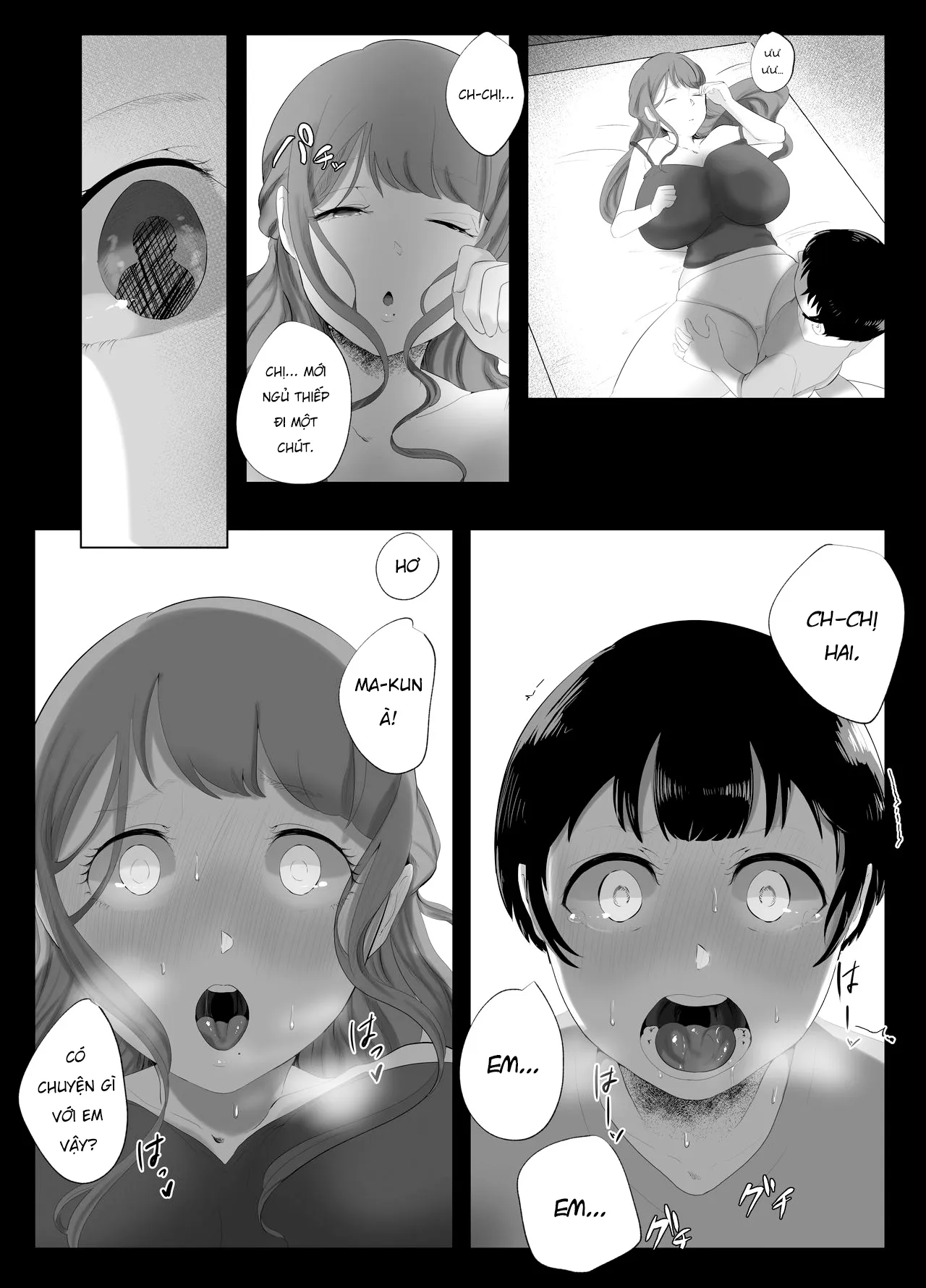 HentaiVN.net - Ảnh 19 - Mối quan hệ giữa tôi và người chị kế [Onee-chan to no Kankei; My relationship with my sister] - Oneshot