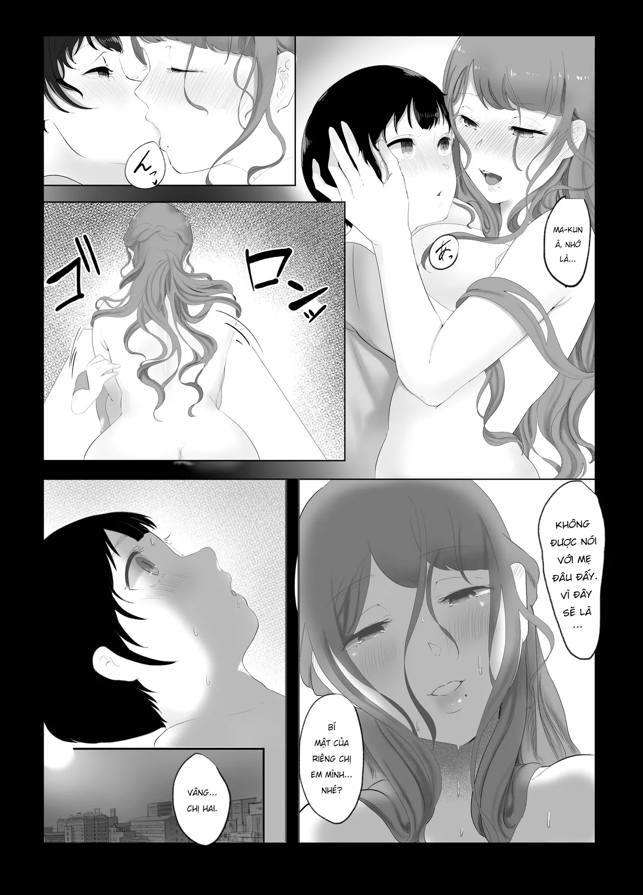 HentaiVN.net - Ảnh 25 - Mối quan hệ giữa tôi và người chị kế [Onee-chan to no Kankei; My relationship with my sister] - Oneshot