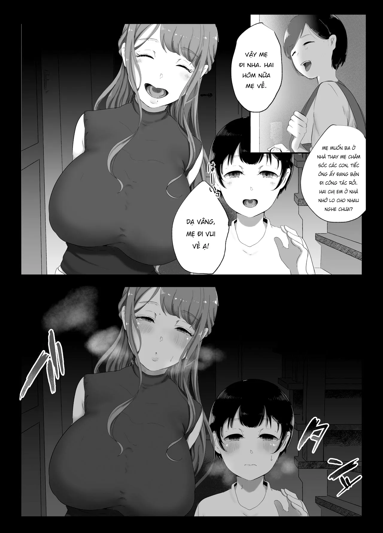 HentaiVN.net - Ảnh 28 - Mối quan hệ giữa tôi và người chị kế [Onee-chan to no Kankei; My relationship with my sister] - Oneshot