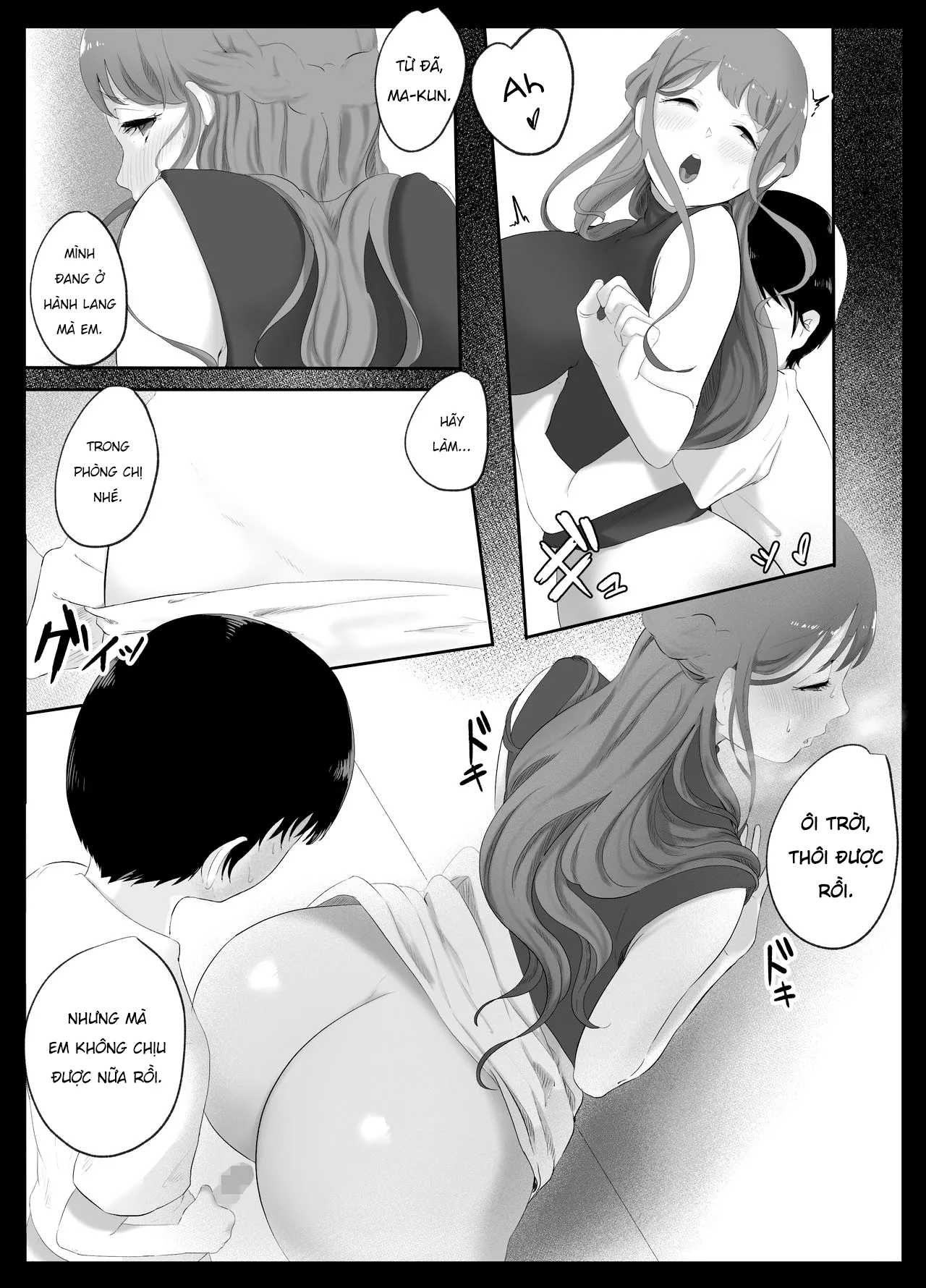 HentaiVN.net - Ảnh 29 - Mối quan hệ giữa tôi và người chị kế [Onee-chan to no Kankei; My relationship with my sister] - Oneshot
